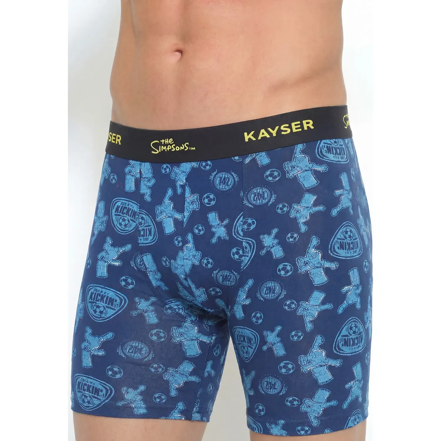 Pack Kayser De 2 Boxer Hombre Largo Algodon color azul | Platanitos