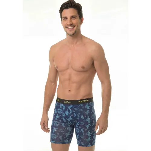Kayser Pack De 2 Boxer Hombre Largo Algodon