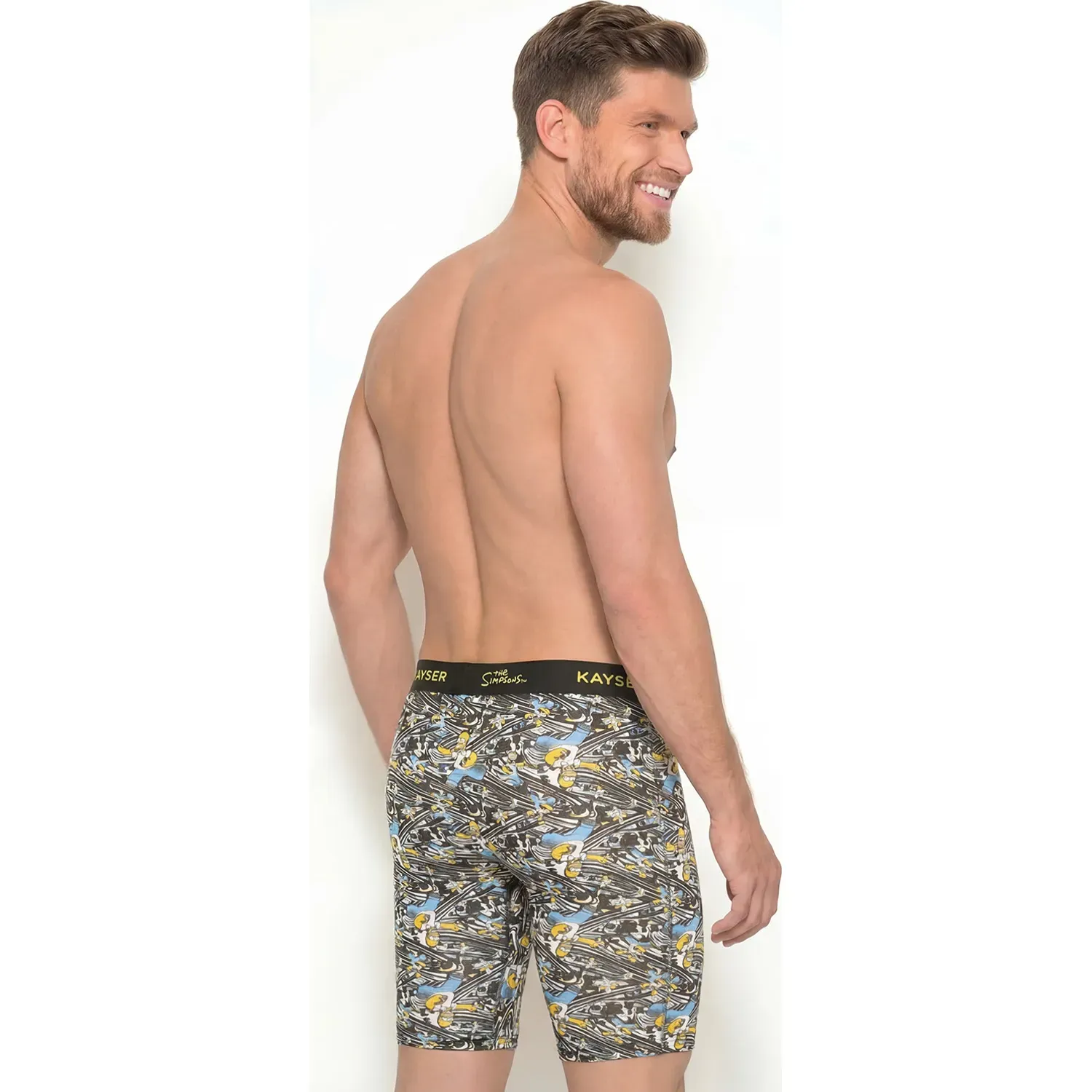 Pack Kayser De 2 Boxer Hombre Largo Algodon color amarillo | Platanitos