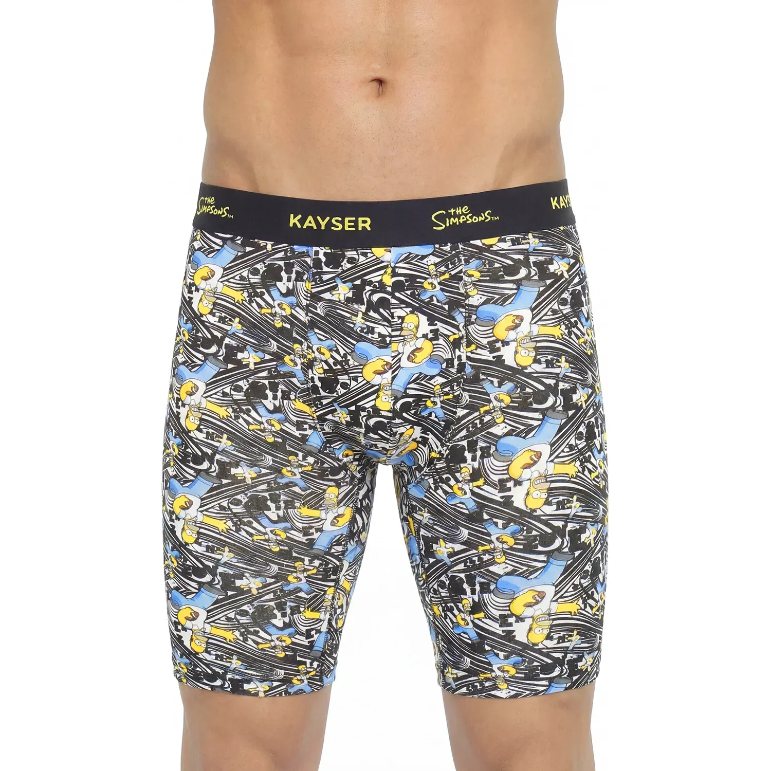 Pack Kayser De 2 Boxer Hombre Largo Algodon color amarillo | Platanitos