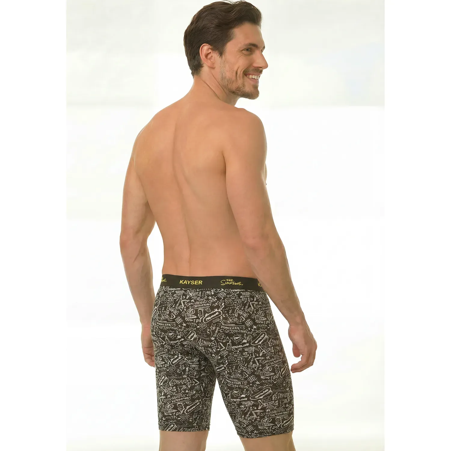 Pack Kayser De 2 Boxer Hombre Largo Algodon color negro | Platanitos