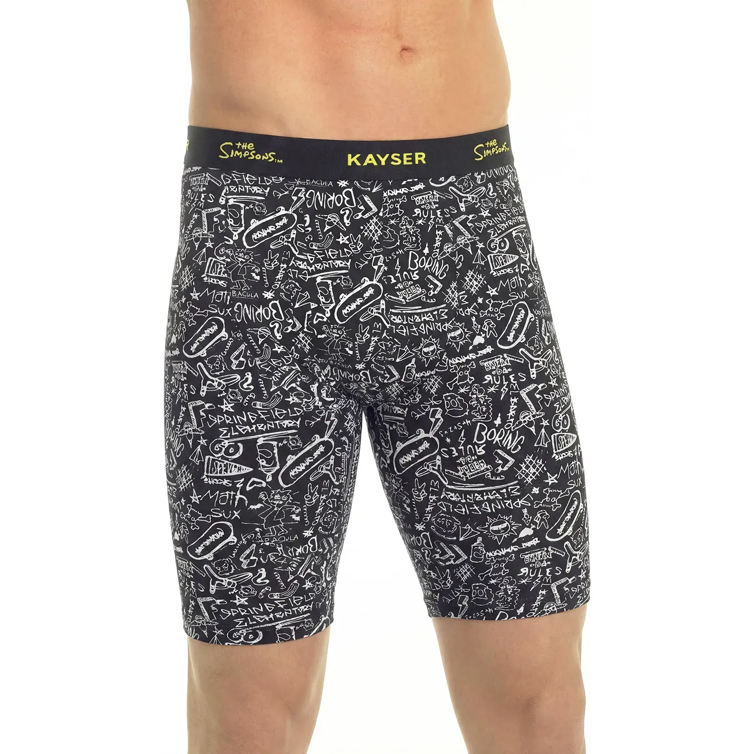 Pack Kayser De 2 Boxer Hombre Largo Algodon color negro | Platanitos