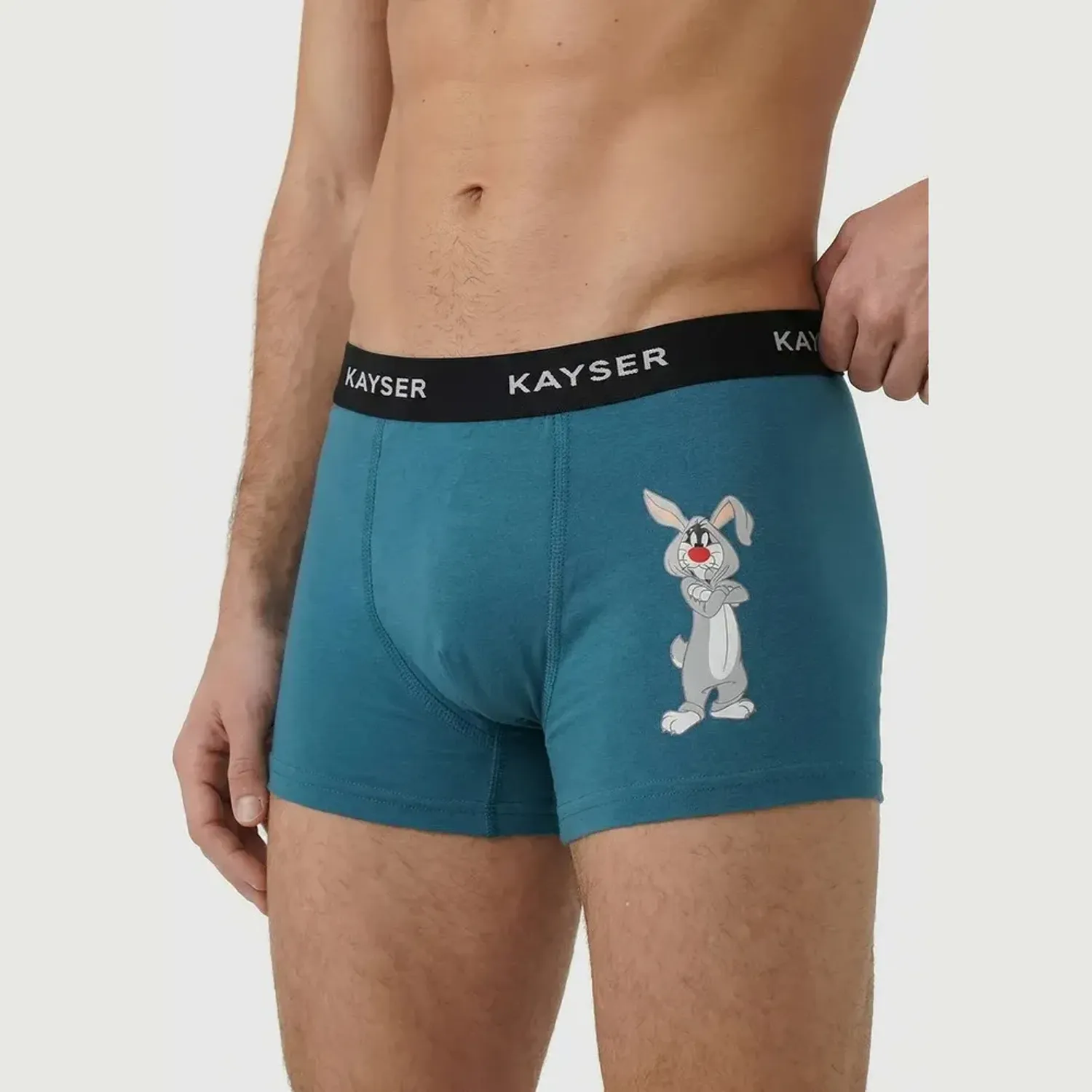 Pack Kayser De 2 Boxer Hombre Largo Algodon color verde | Platanitos