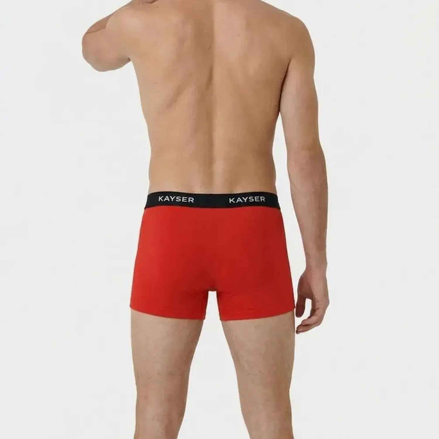 Pack Kayser De 2 Boxer Hombre Largo Algodon color rojo | Platanitos