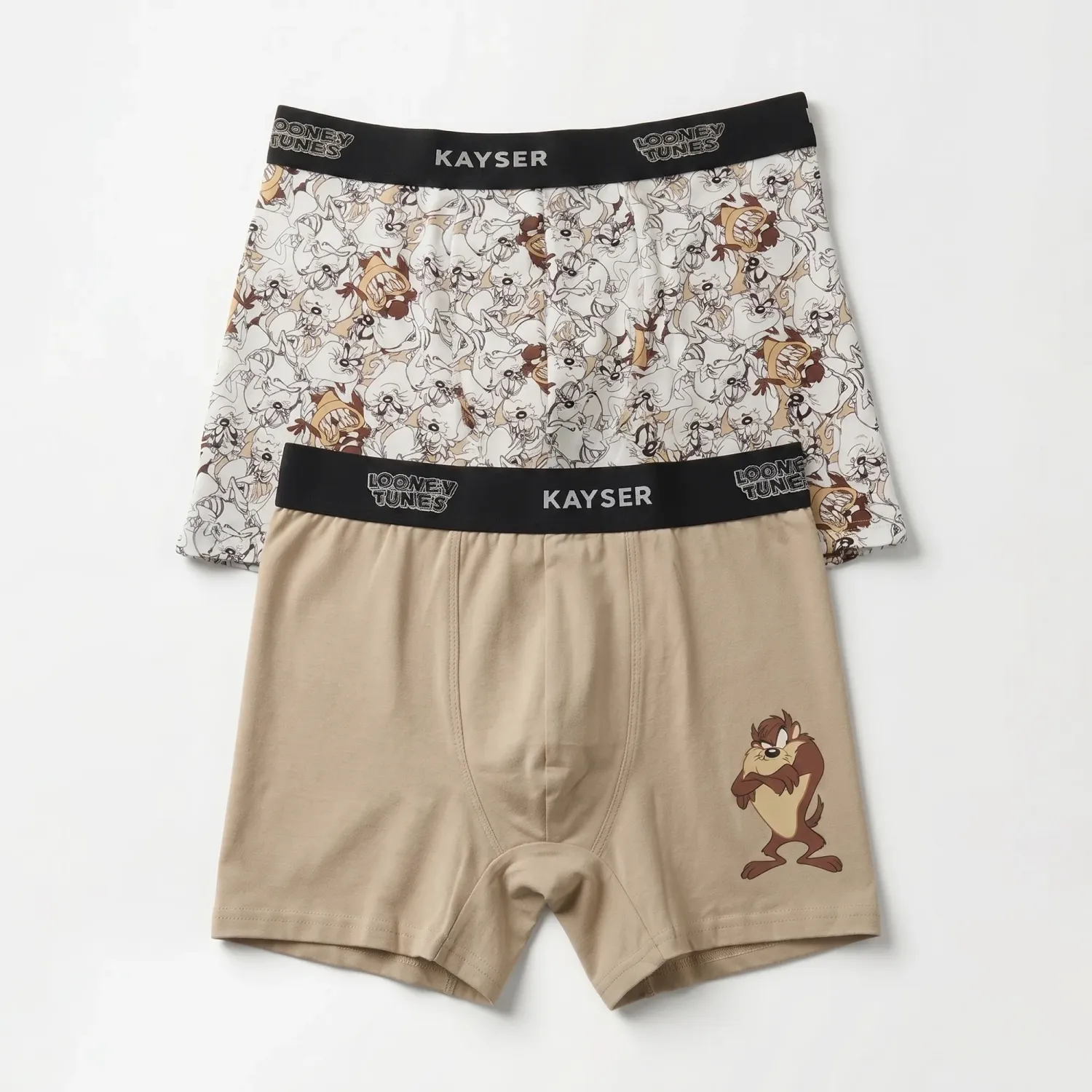 Pack Kayser De 2 Boxer Hombre Largo Algodon color café | Platanitos