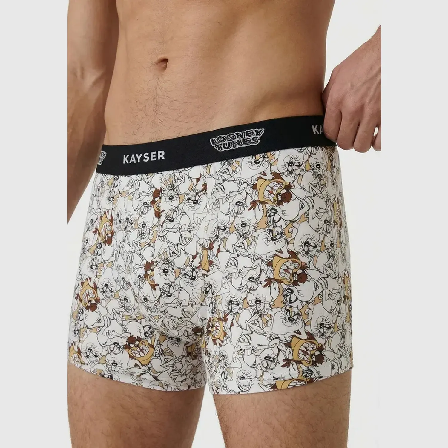Pack Kayser De 2 Boxer Hombre Largo Algodon color café | Platanitos