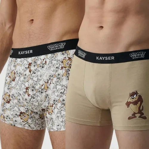 Pack Kayser De 2 Boxer Hombre Largo Algodon | Platanitos