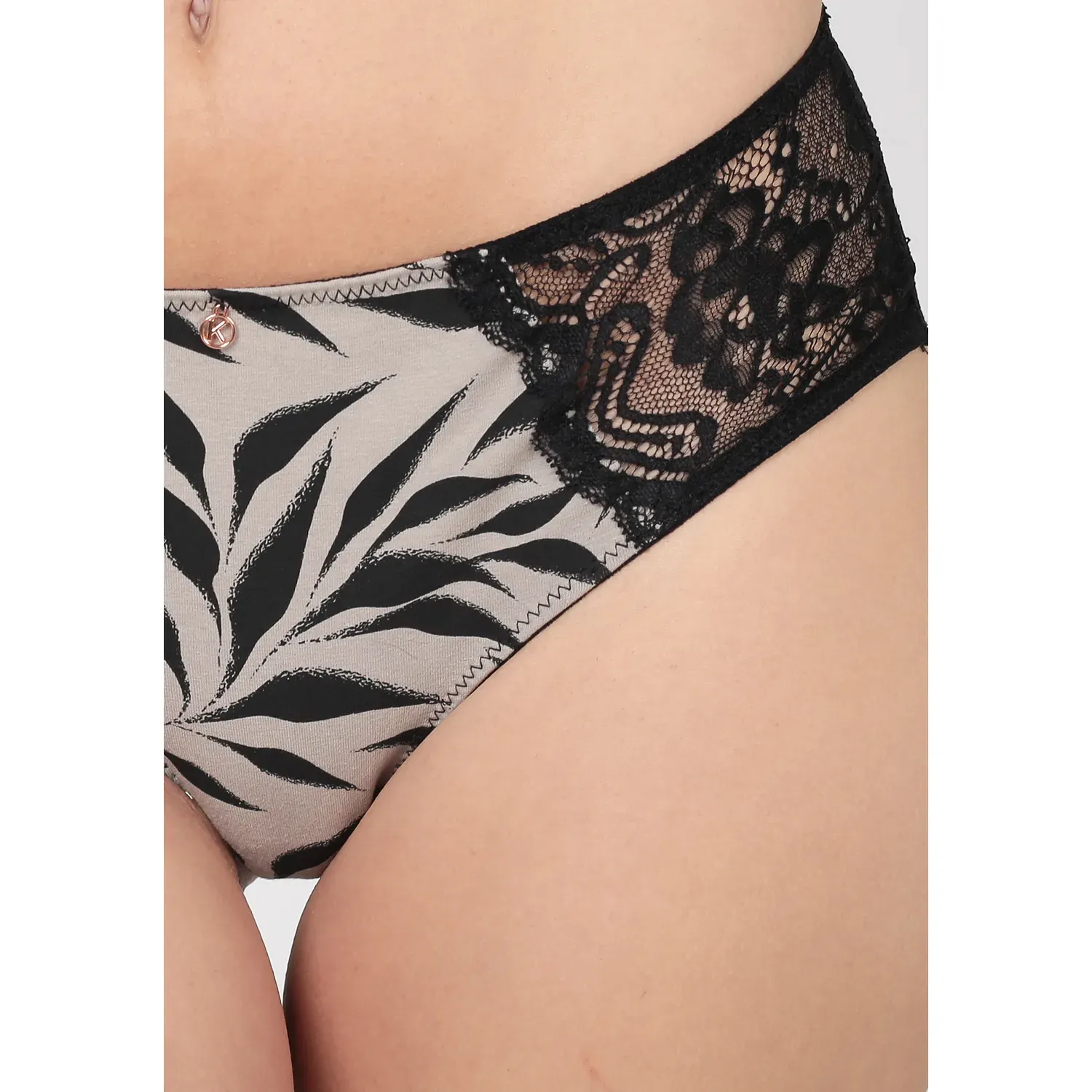 Pantaletas Kayser Mujer Algodon color negro | Platanitos