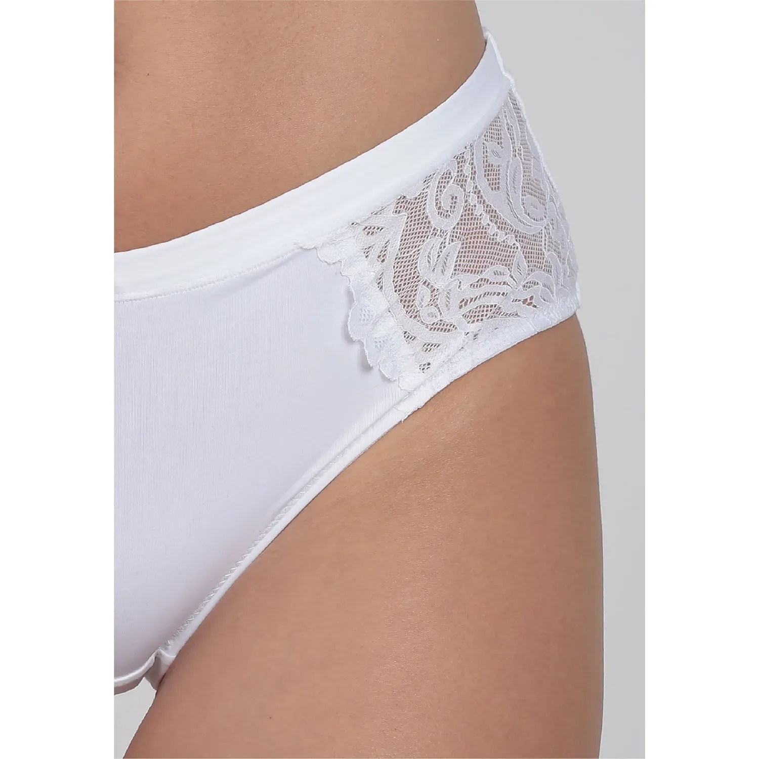 Kayser Pantaletas Kayser Mujer Microfibra color blanco | Platanitos