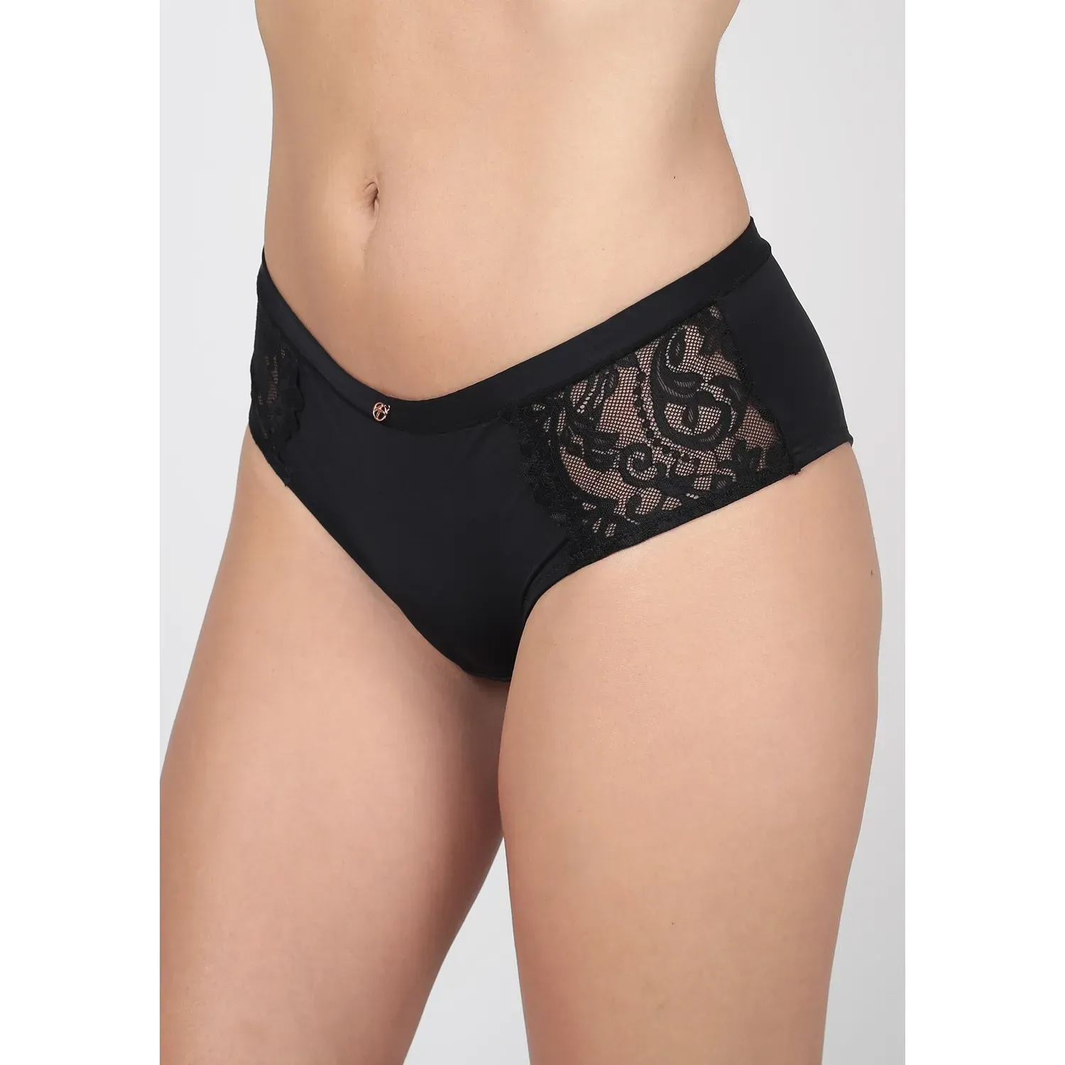 Pantaletas Kayser Mujer Microfibra color negro | Platanitos