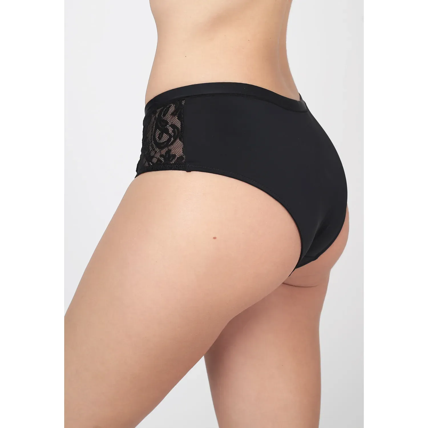 Pantaletas Kayser Mujer Microfibra color negro | Platanitos