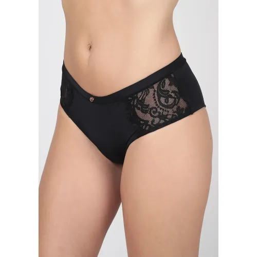 Pantaletas Kayser Mujer Microfibra color negro | Platanitos