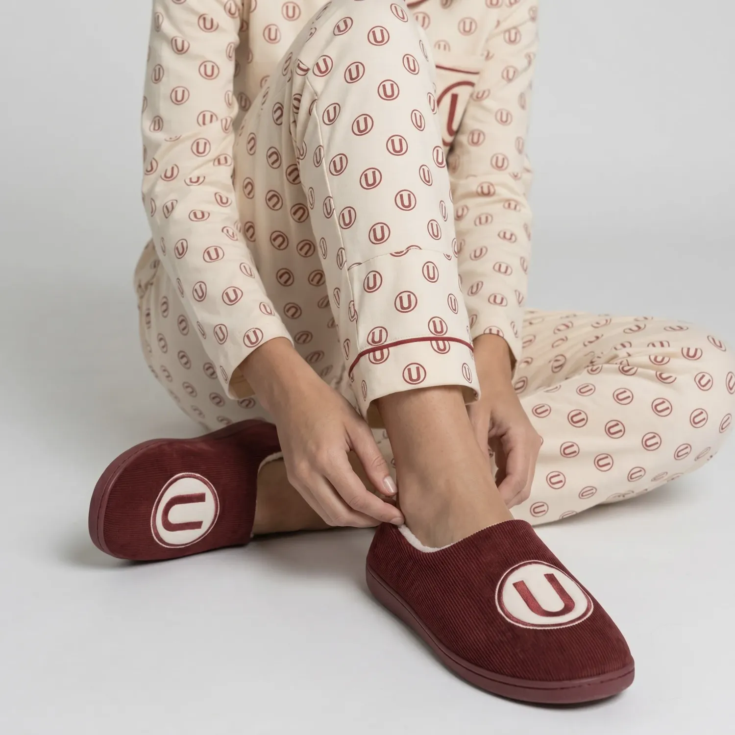 Pantuflas Kayser Hombre color rojo | Platanitos