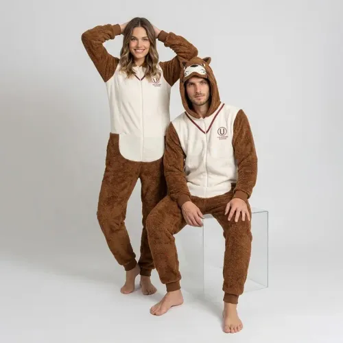 Pijama Kayser Hombre Enterizo Coral Fleece | Platanitos