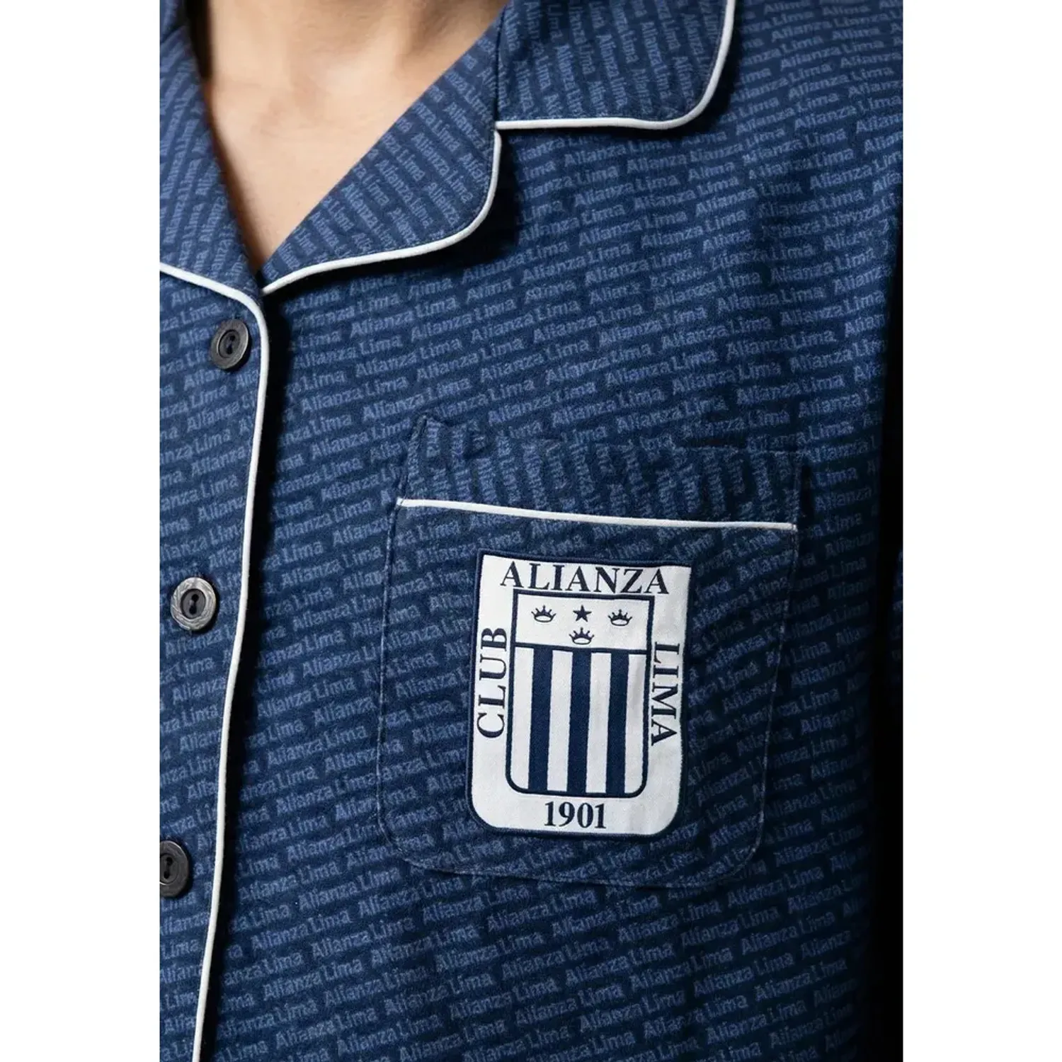 Pijama Kayser Hombre Pantalon Algodon color azul | Platanitos