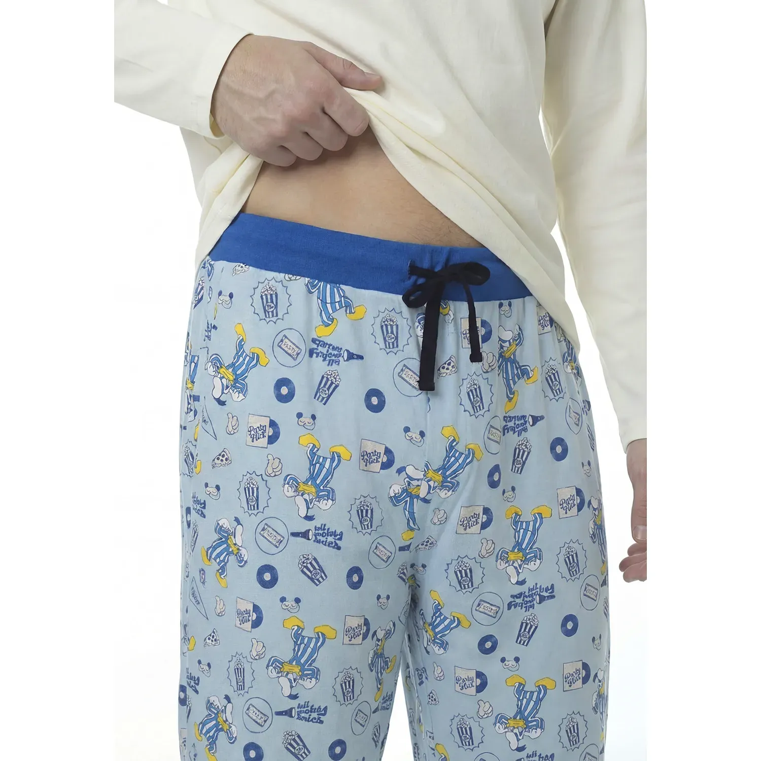 Pijama Kayser Hombre Pantalon Algodon color marfil | Platanitos