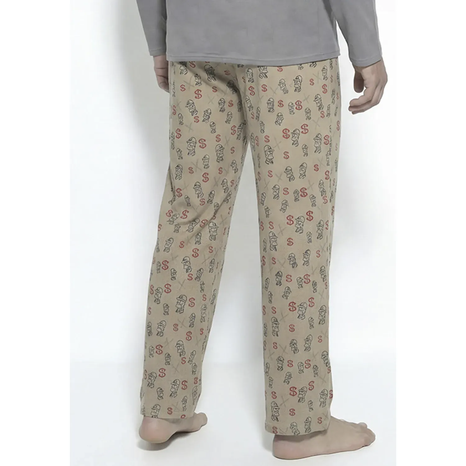 Pijama Kayser Hombre Pantalon Algodon color gris | Platanitos