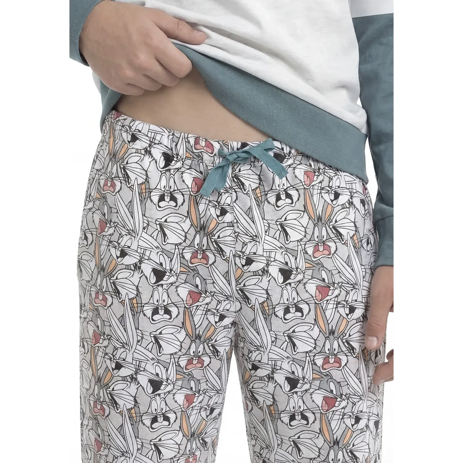 Pijama Kayser Hombre Pantalon Algodon color gris | Platanitos