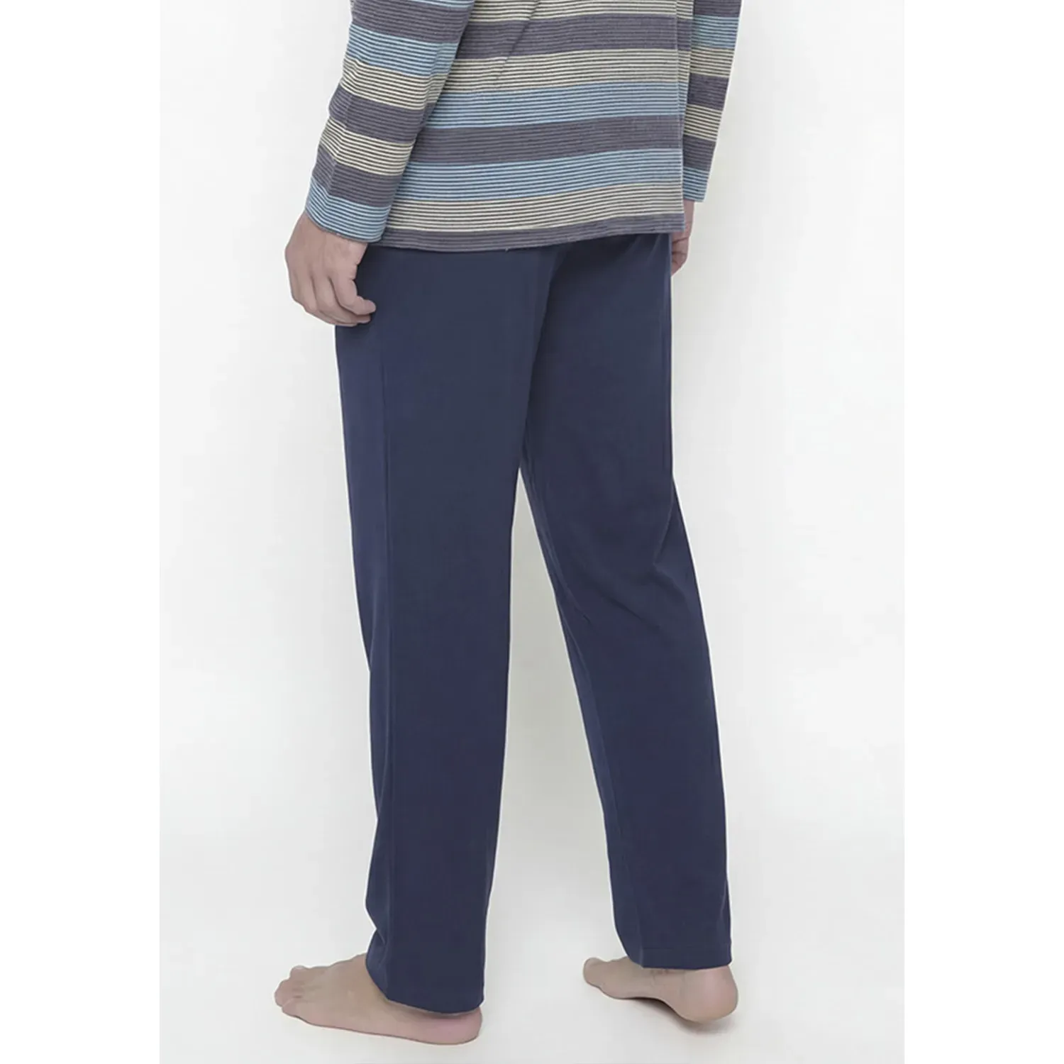 Pijama Kayser Hombre Pantalon Algodon color azul | Platanitos