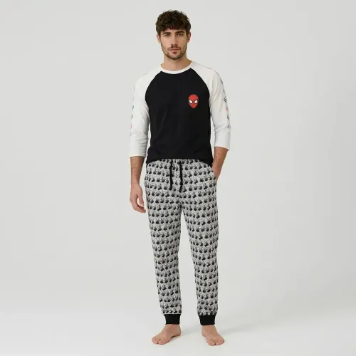 Pijama Kayser Hombre Pantalon Plush color gris | Platanitos