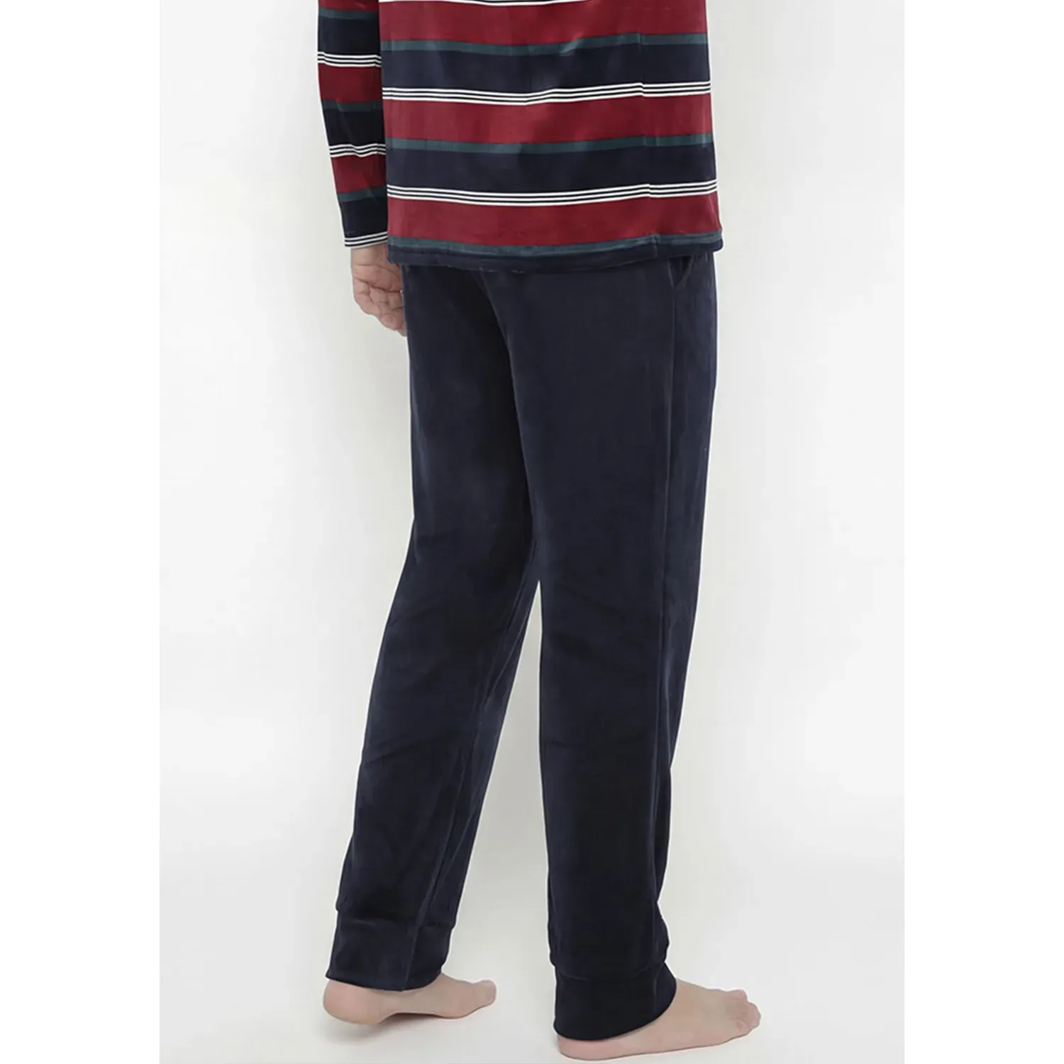 Pijama Kayser Hombre Pantalon Plush color rojo | Platanitos