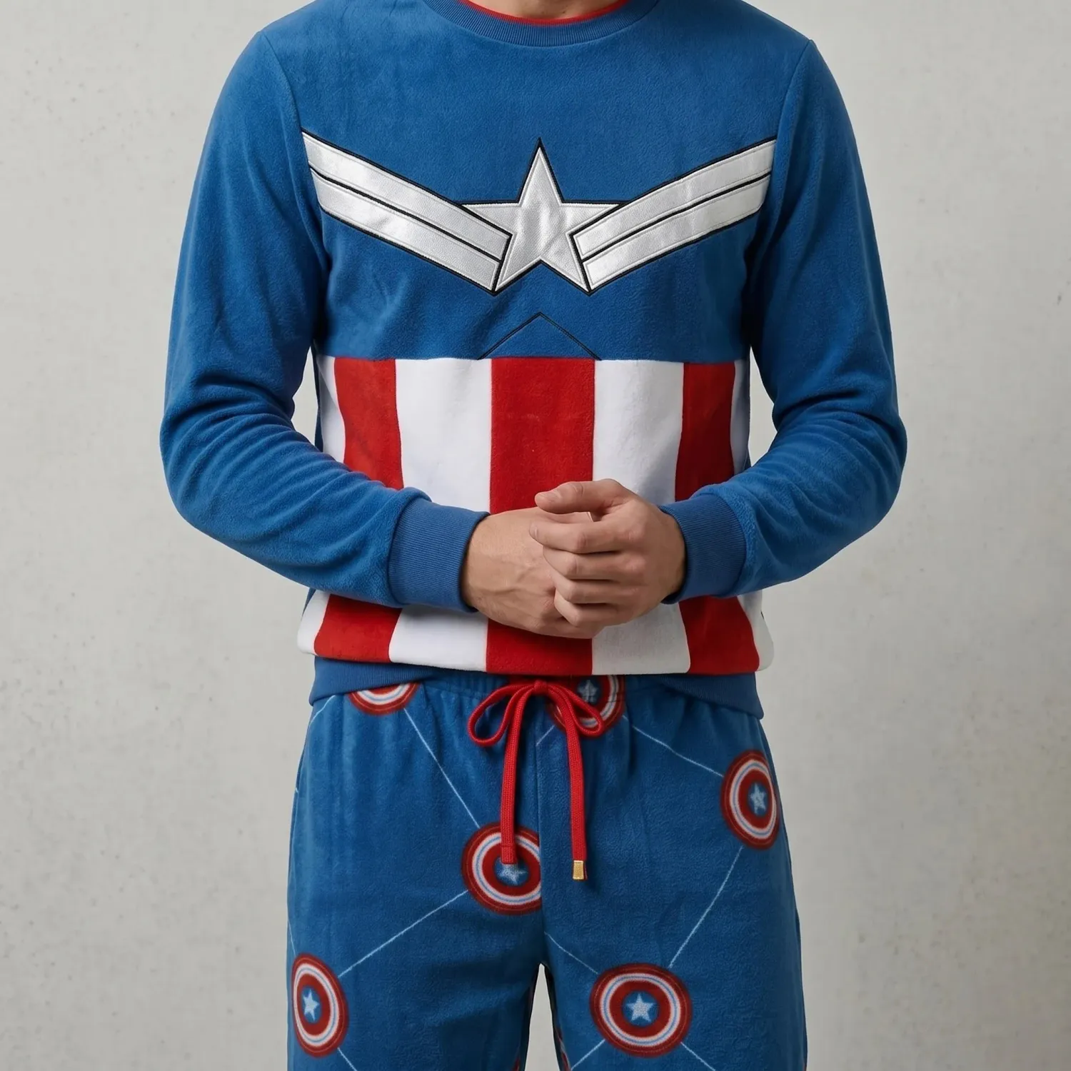 Pijama Kayser Hombre Pantalon Polar color azul | Platanitos