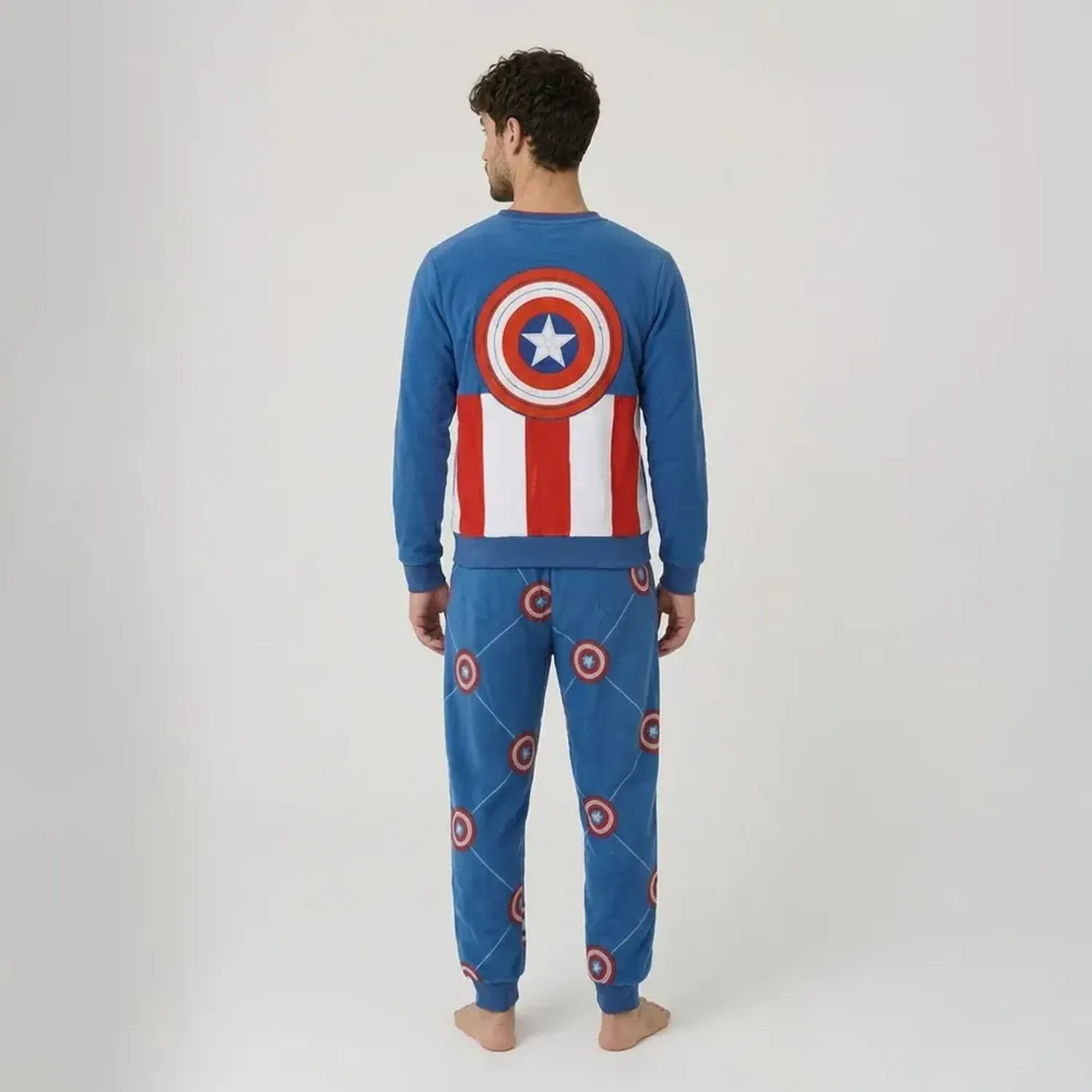 Pijama Kayser Hombre Pantalon Polar color azul | Platanitos