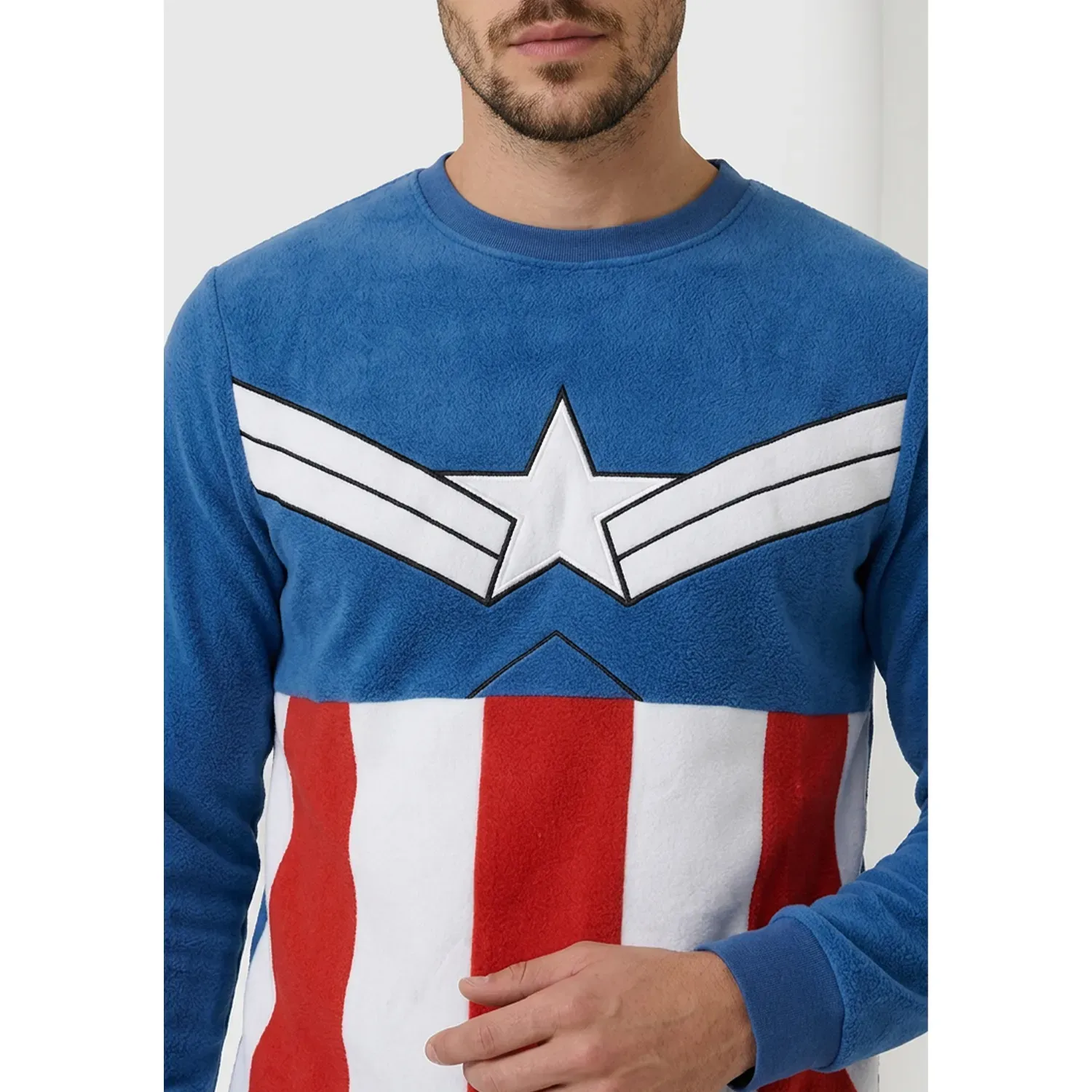 MARVEL Pijama Marvel Hombre Pantalon Polar color azul | Platanitos