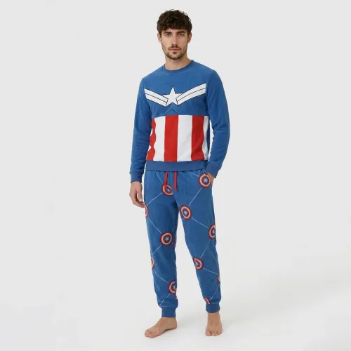 Pijama Kayser Hombre Pantalon Polar color azul | Platanitos