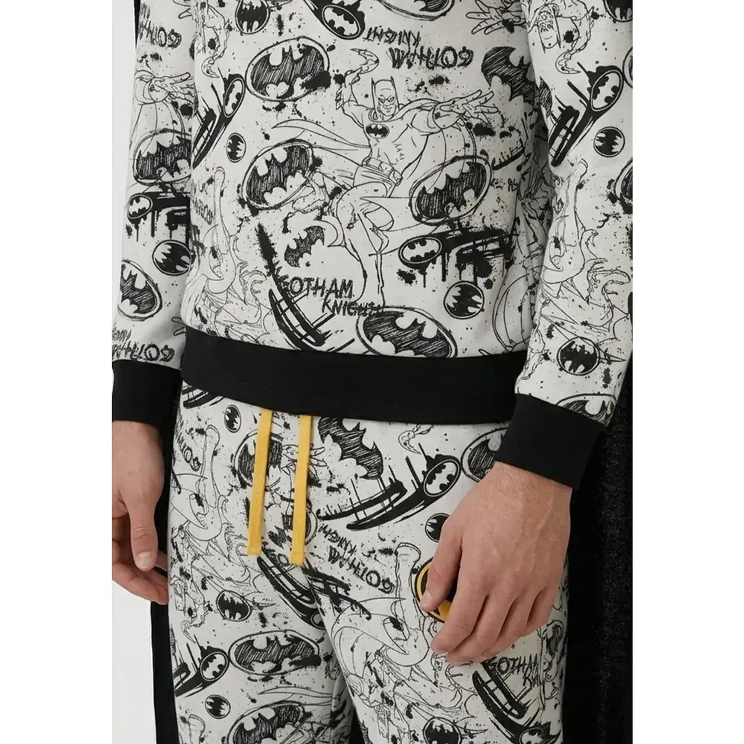 Pijama Kayser Hombre Pantalon Polar color negro | Platanitos