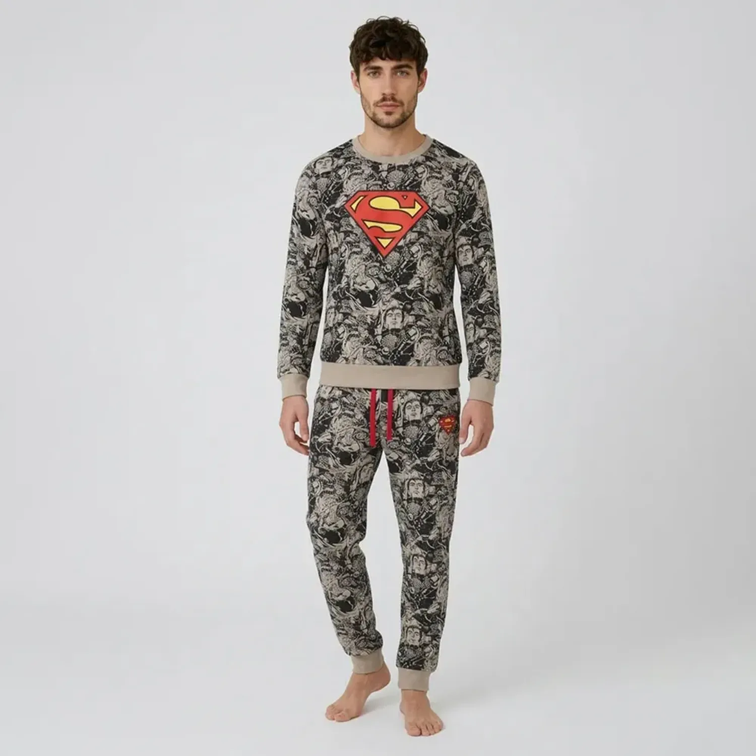 Pijama Kayser Hombre Pantalon Polar color café | Platanitos