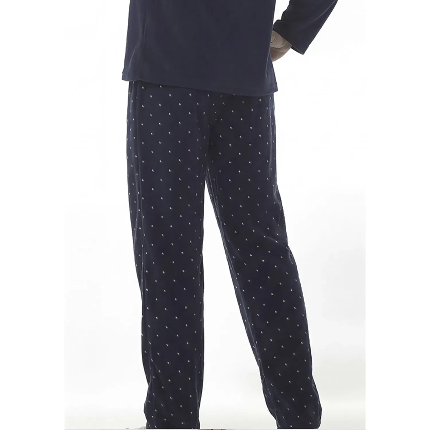 Pijama Kayser Hombre Pantalon Polar color azul | Platanitos