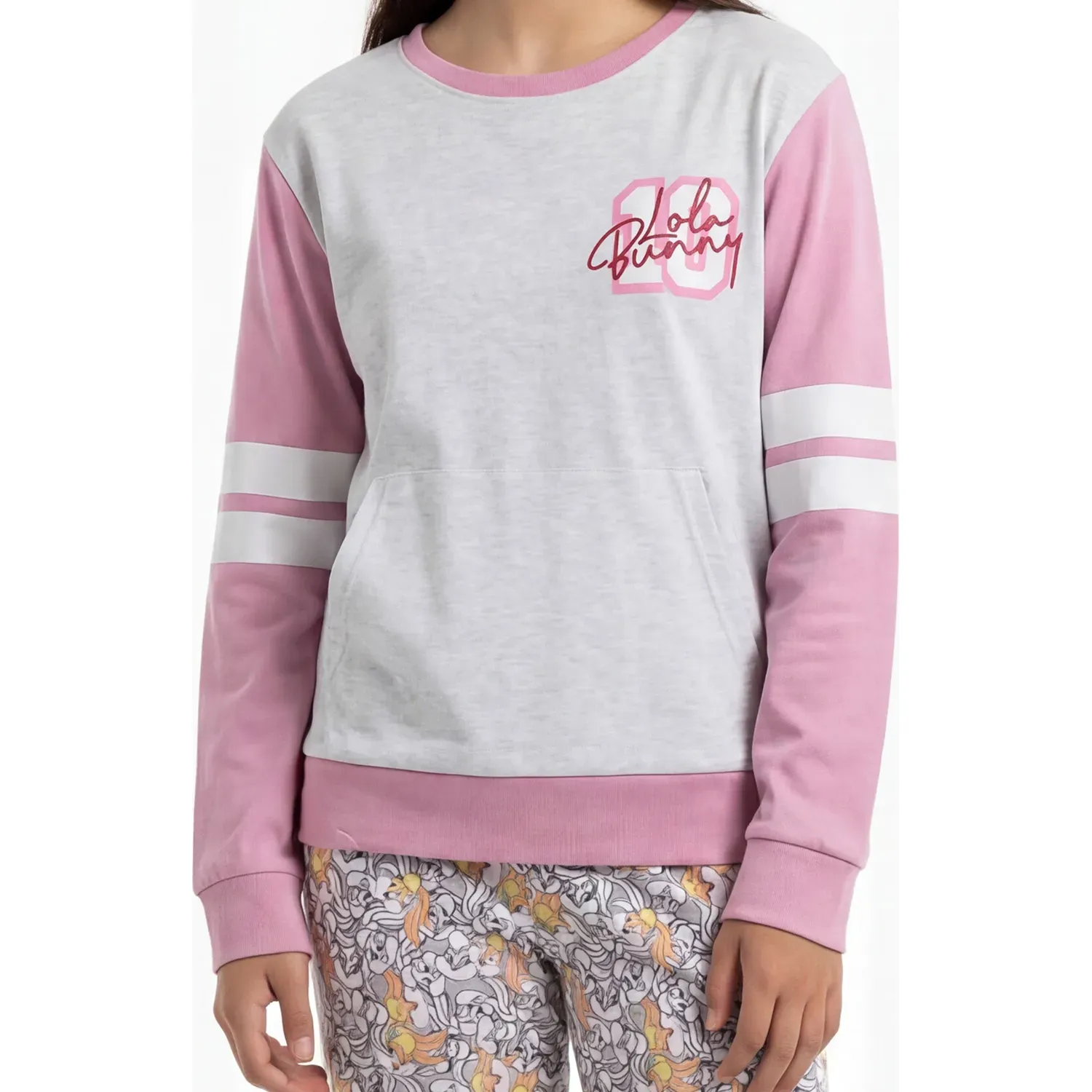 Pijama Kayser Jovencita Pantalon Algodon color rosado | Platanitos