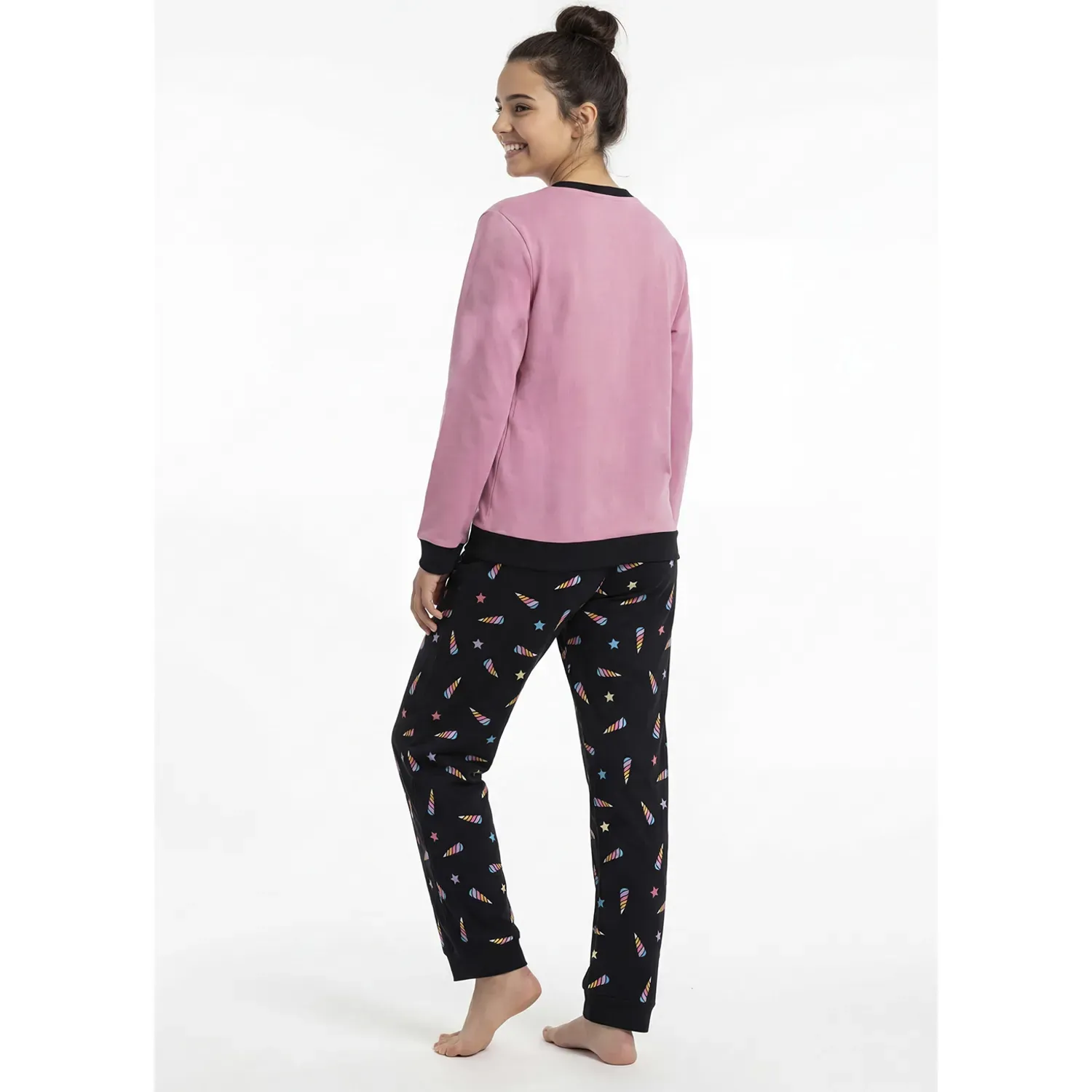 Pijama Kayser Jovencita Pantalon Algodon color rosado | Platanitos