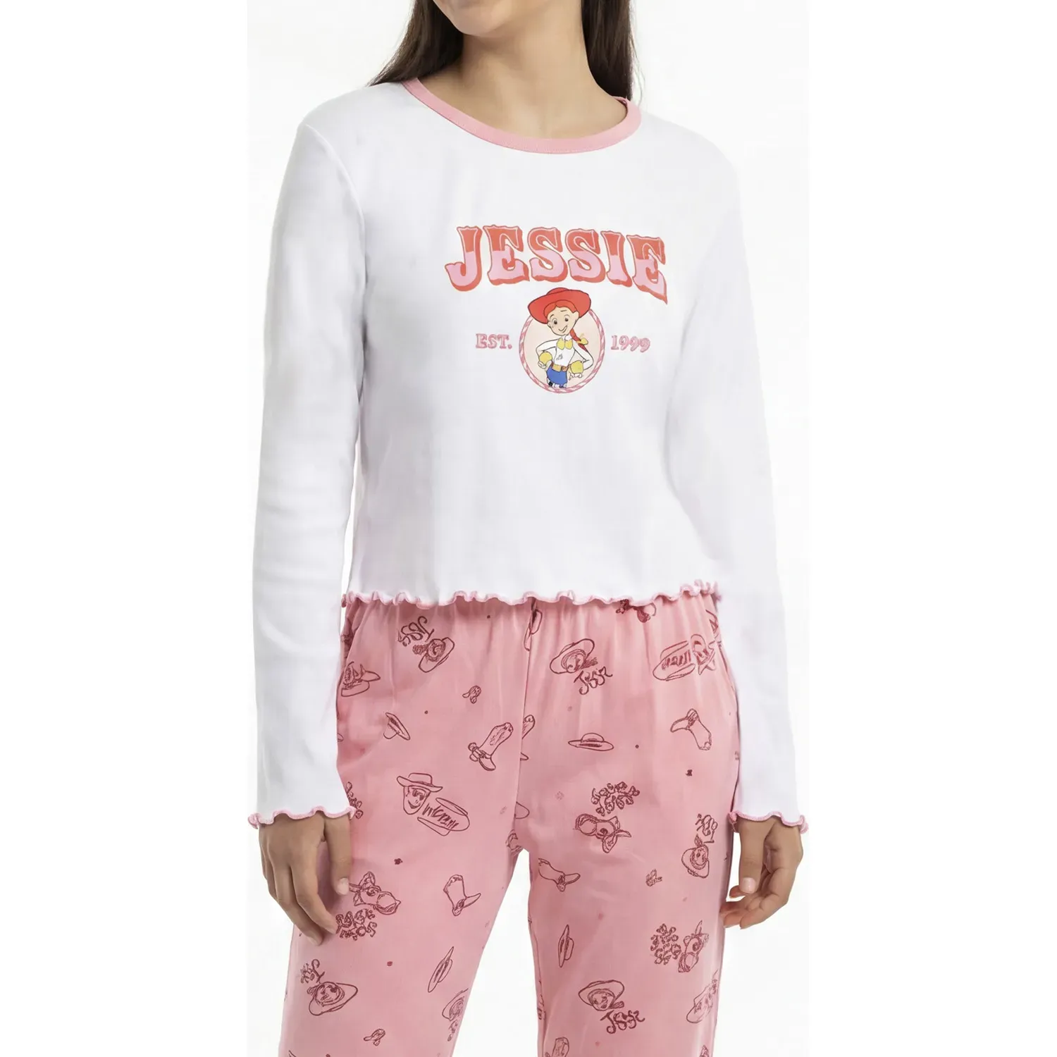 Pijama Kayser Jovencita Pantalon Piel De Durazno color coral | Platanitos