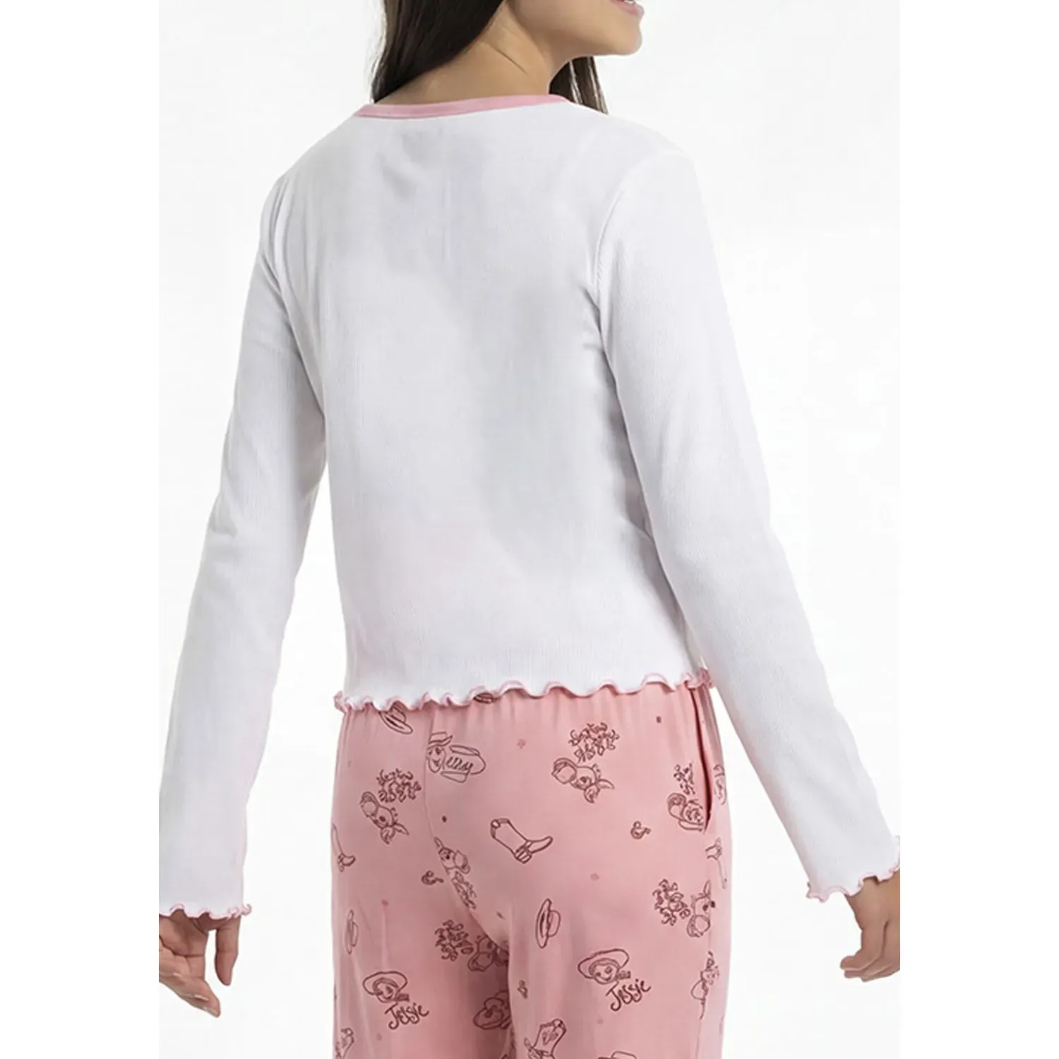 Pijama Kayser Jovencita Pantalon Piel De Durazno color coral | Platanitos