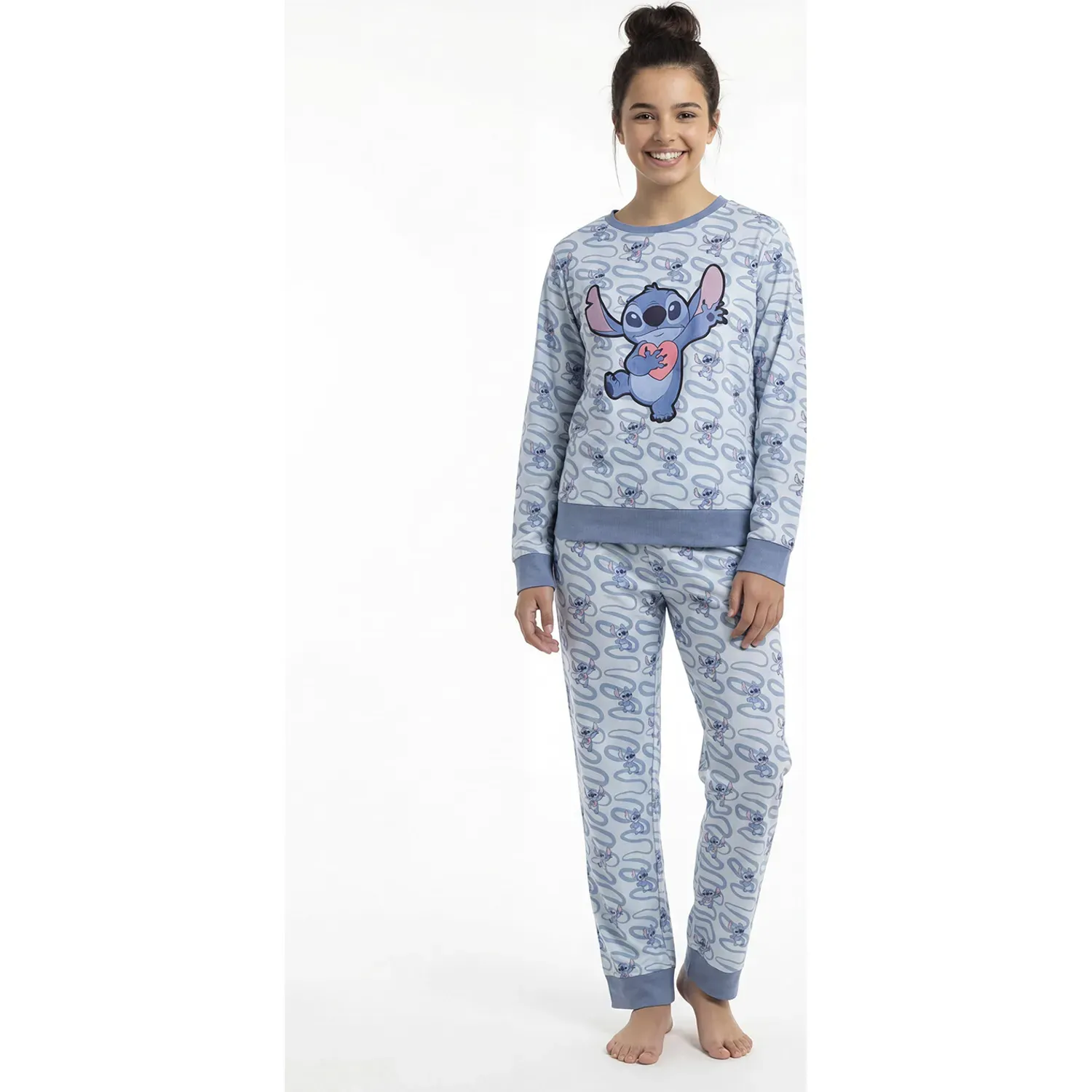 Pijama Kayser Jovencita Pantalon Plush color azul | Platanitos