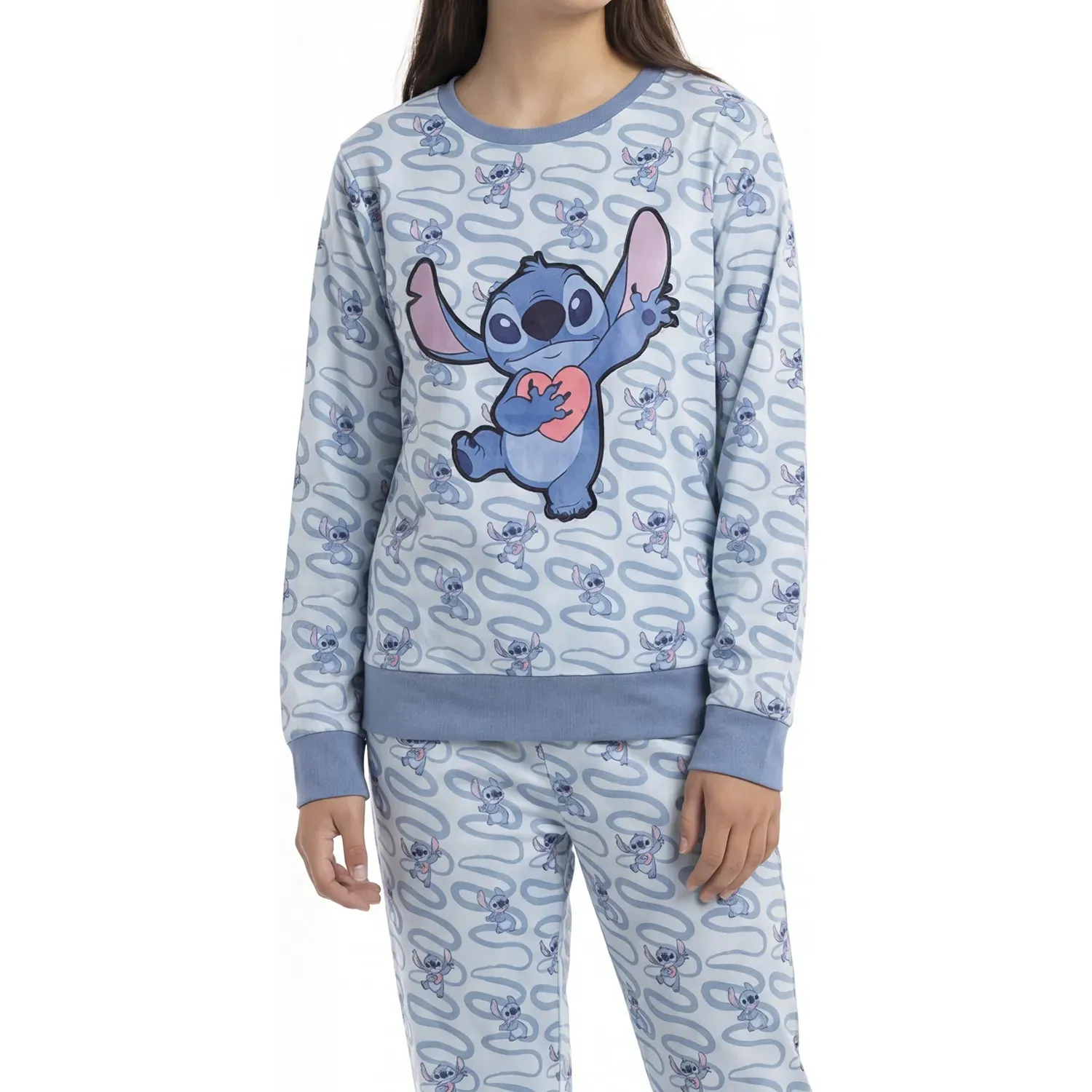 Pijama Kayser Jovencita Pantalon Plush color azul | Platanitos