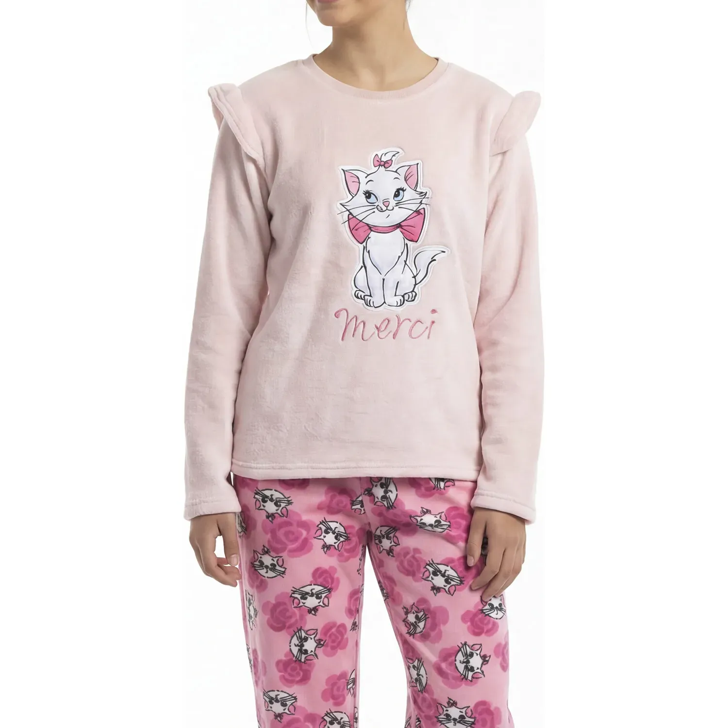 Pijama Kayser Jovencita Pantalon Polar color rosado | Platanitos