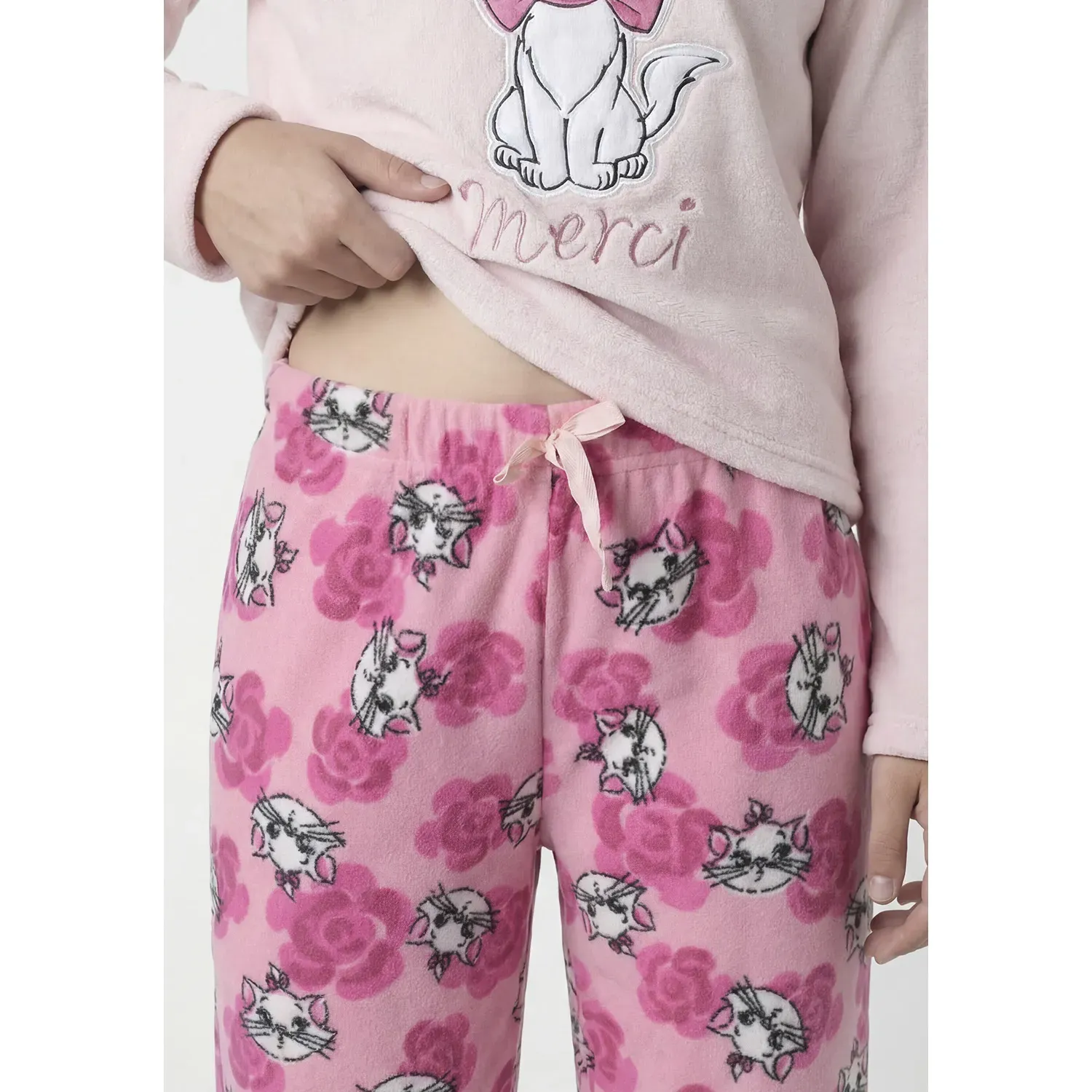 Pijama Kayser Jovencita Pantalon Polar color rosado | Platanitos