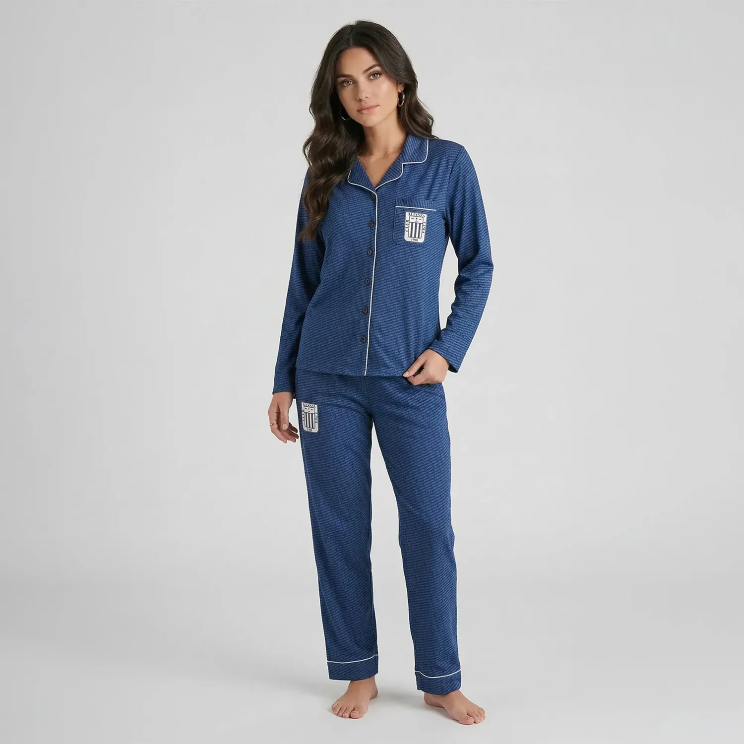Pijama Kayser Jovencito Pantalon Algodon color azul | Platanitos