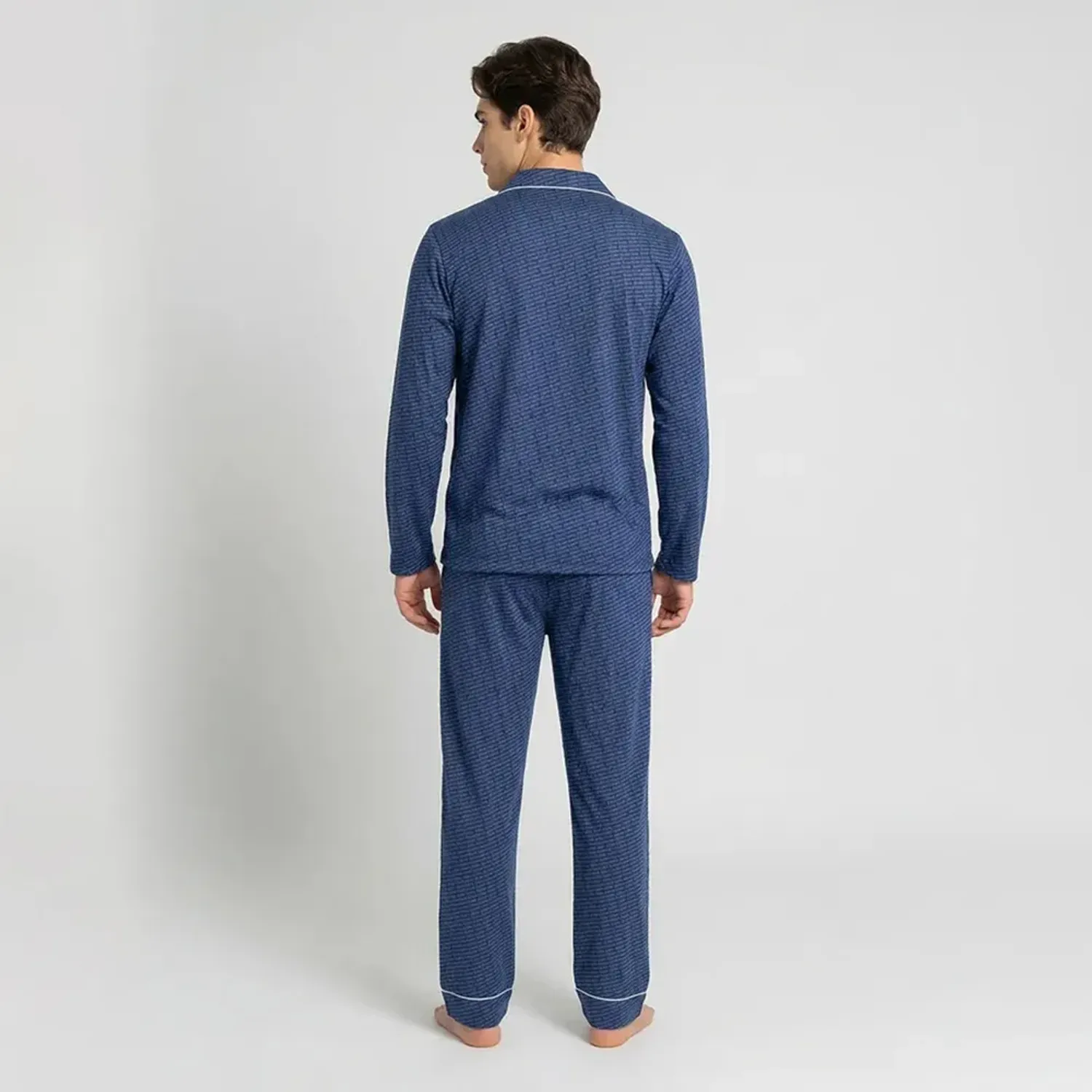 Pijama Kayser Jovencito Pantalon Algodon color azul | Platanitos
