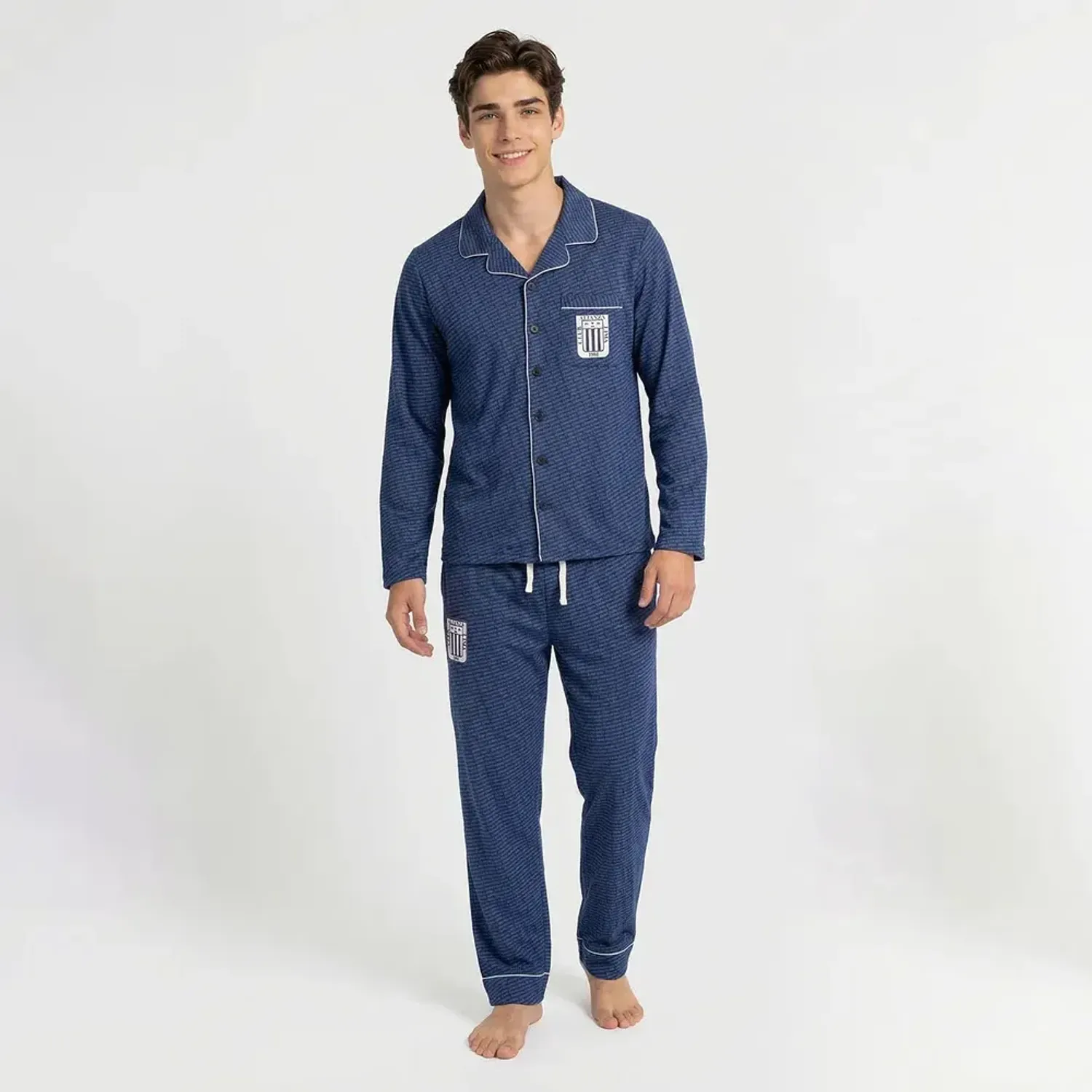 Pijama Kayser Jovencito Pantalon Algodon color azul | Platanitos