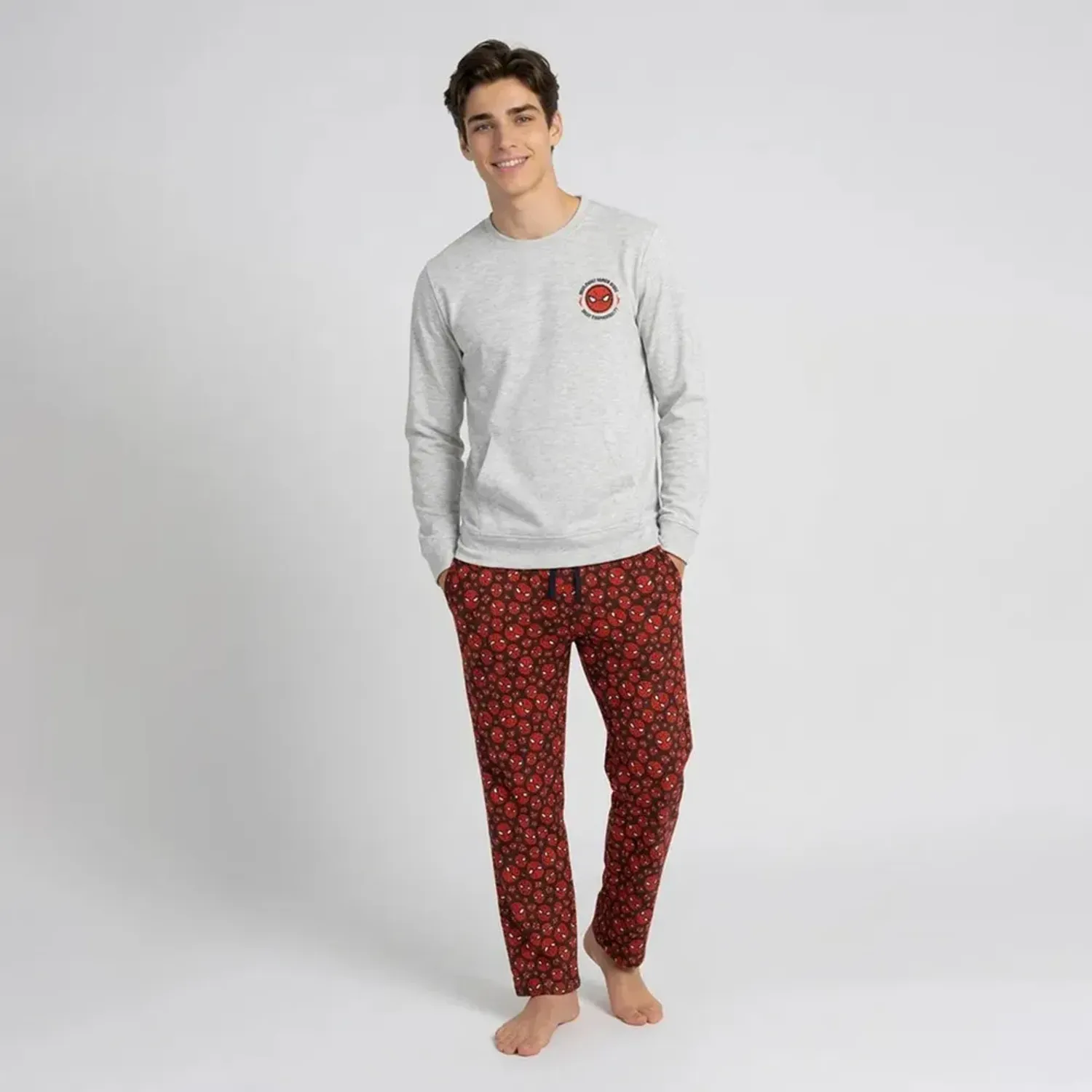 Pijama Kayser Jovencito Pantalon Algodon color gris | Platanitos