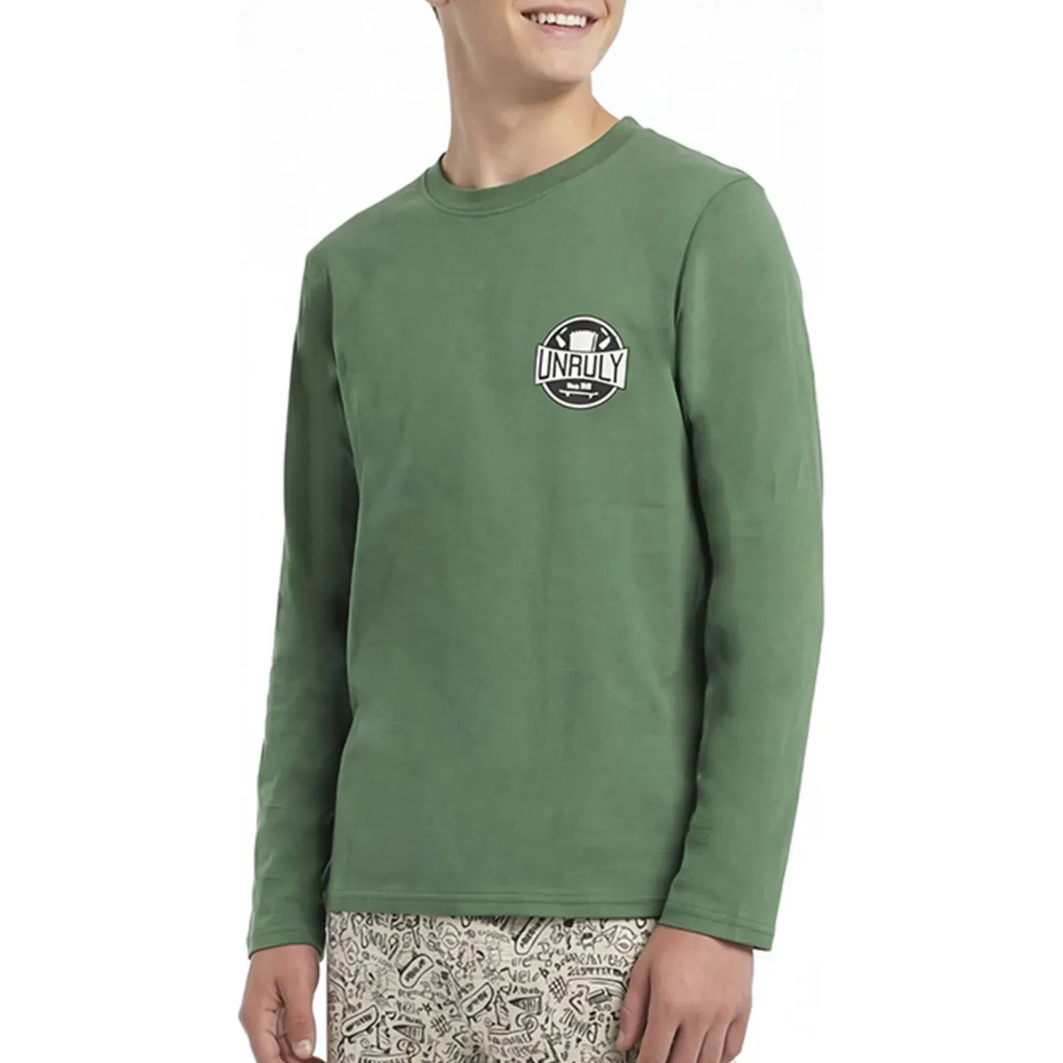 Pijama Kayser Jovencito Pantalon Algodon color verde | Platanitos