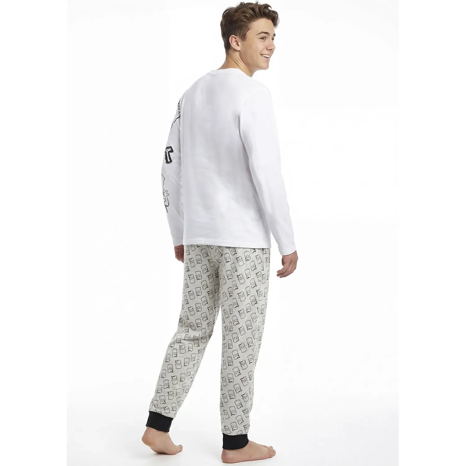 Pijama Kayser Jovencito Pantalon Algodon color blanco | Platanitos
