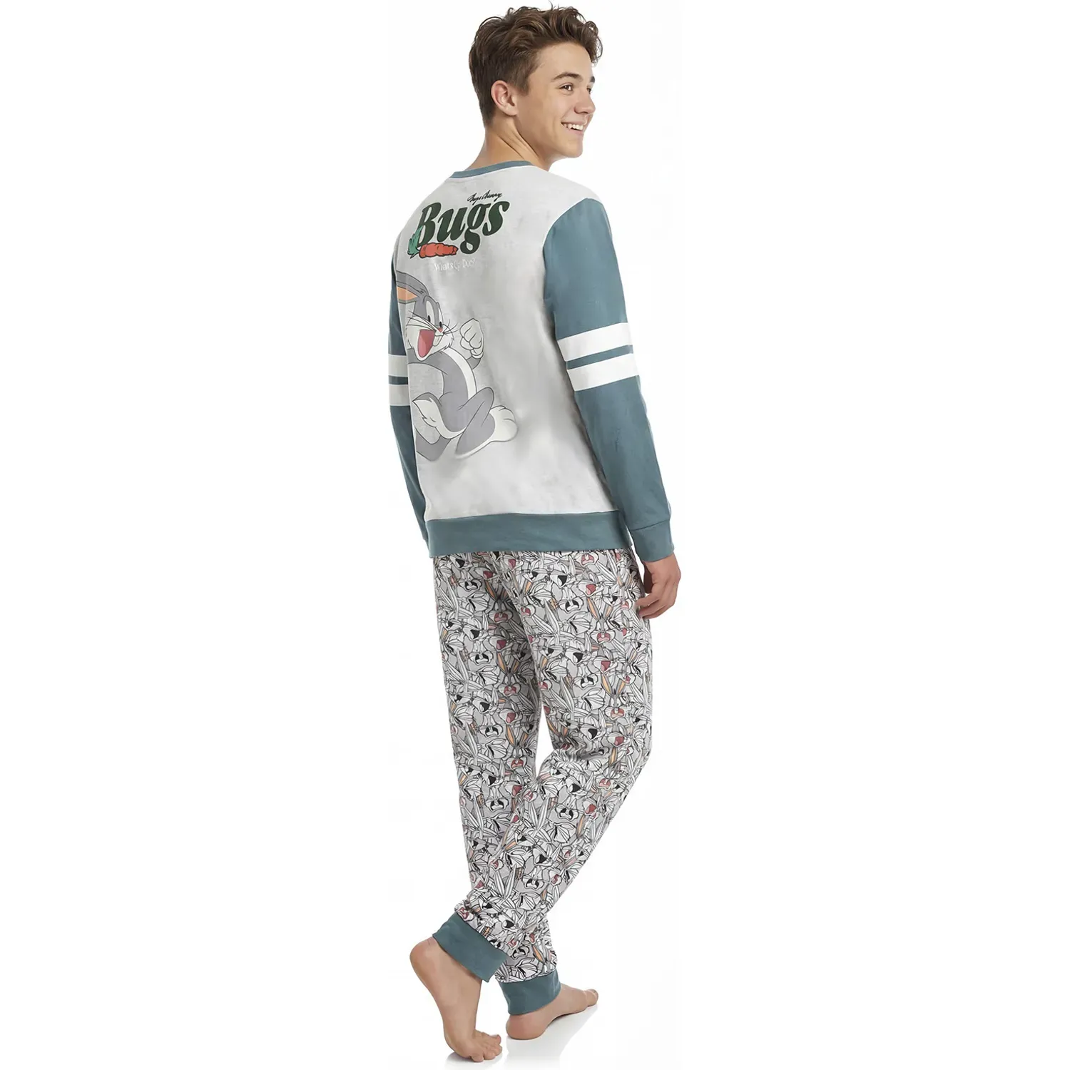 Pijama Kayser Jovencito Pantalon Algodon color gris | Platanitos