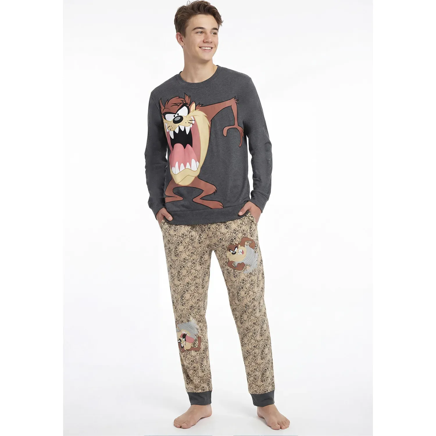 Pijama Kayser Jovencito Pantalon Algodon color beige | Platanitos