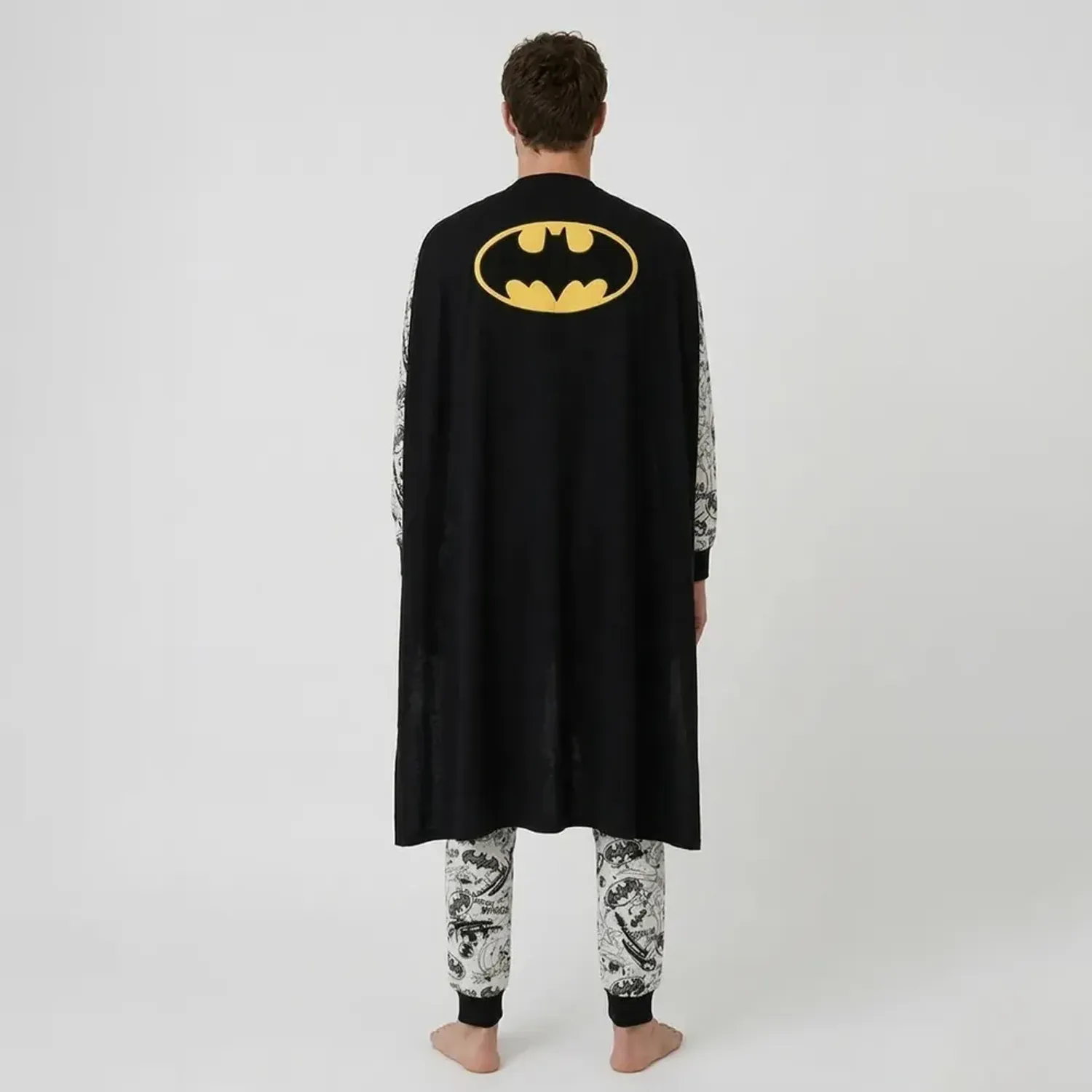 Pijama Kayser Jovencito Pantalon Polar color negro | Platanitos