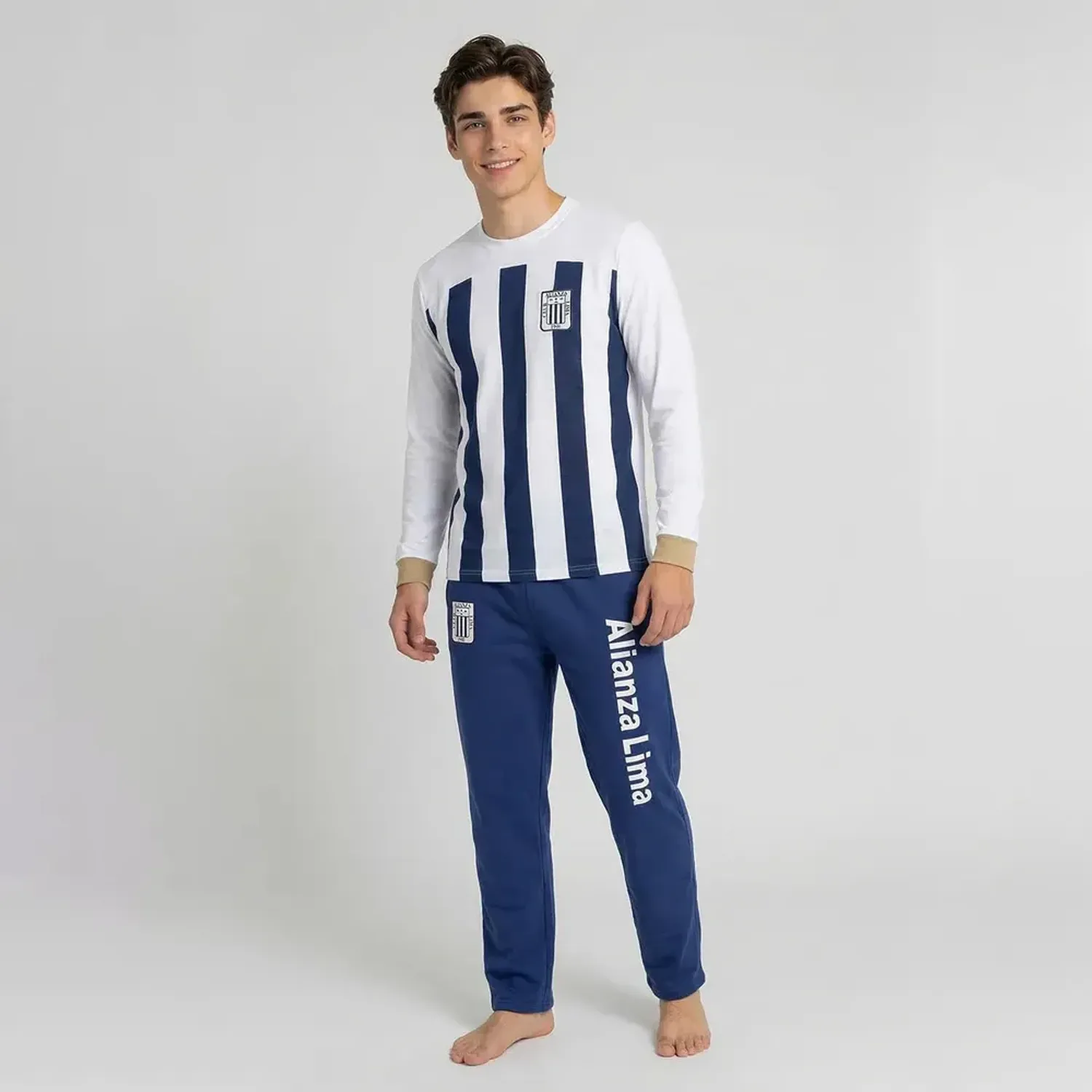 Pijama Kayser Jovencito Pantalon Poliester color azul | Platanitos